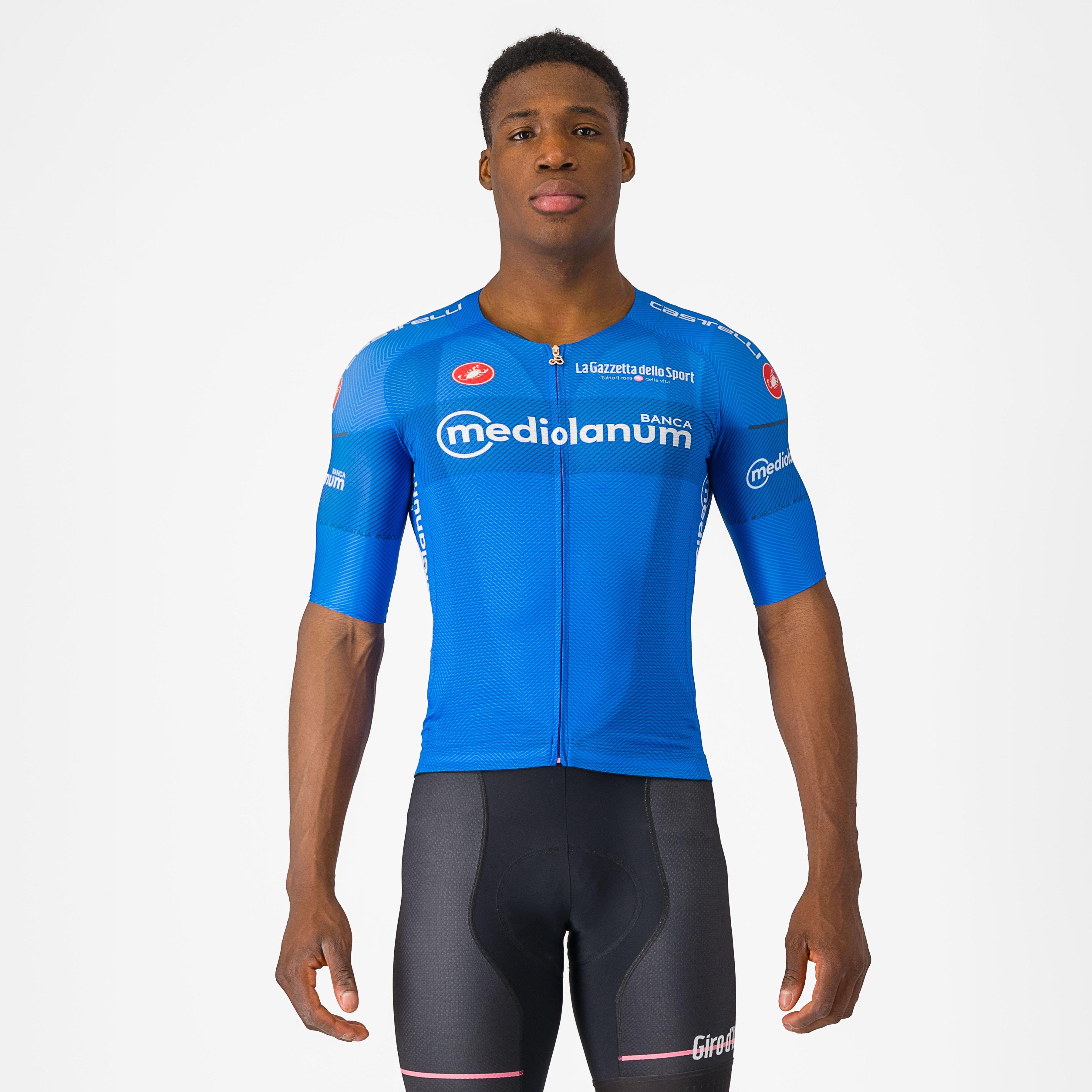 #giro107 race jersey - azzurro - castelli