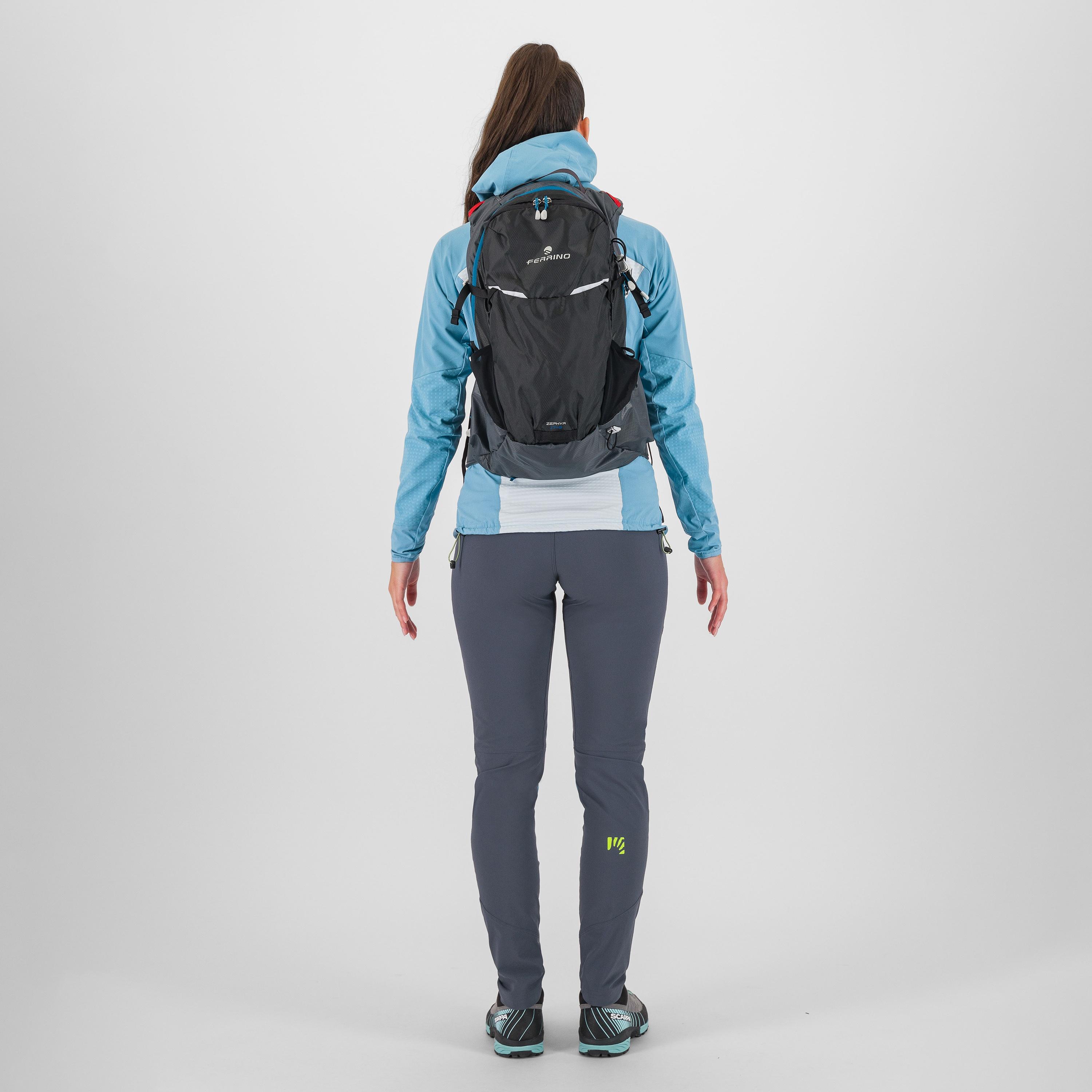 Lede w jacket - sky writing/delphinium - karpos