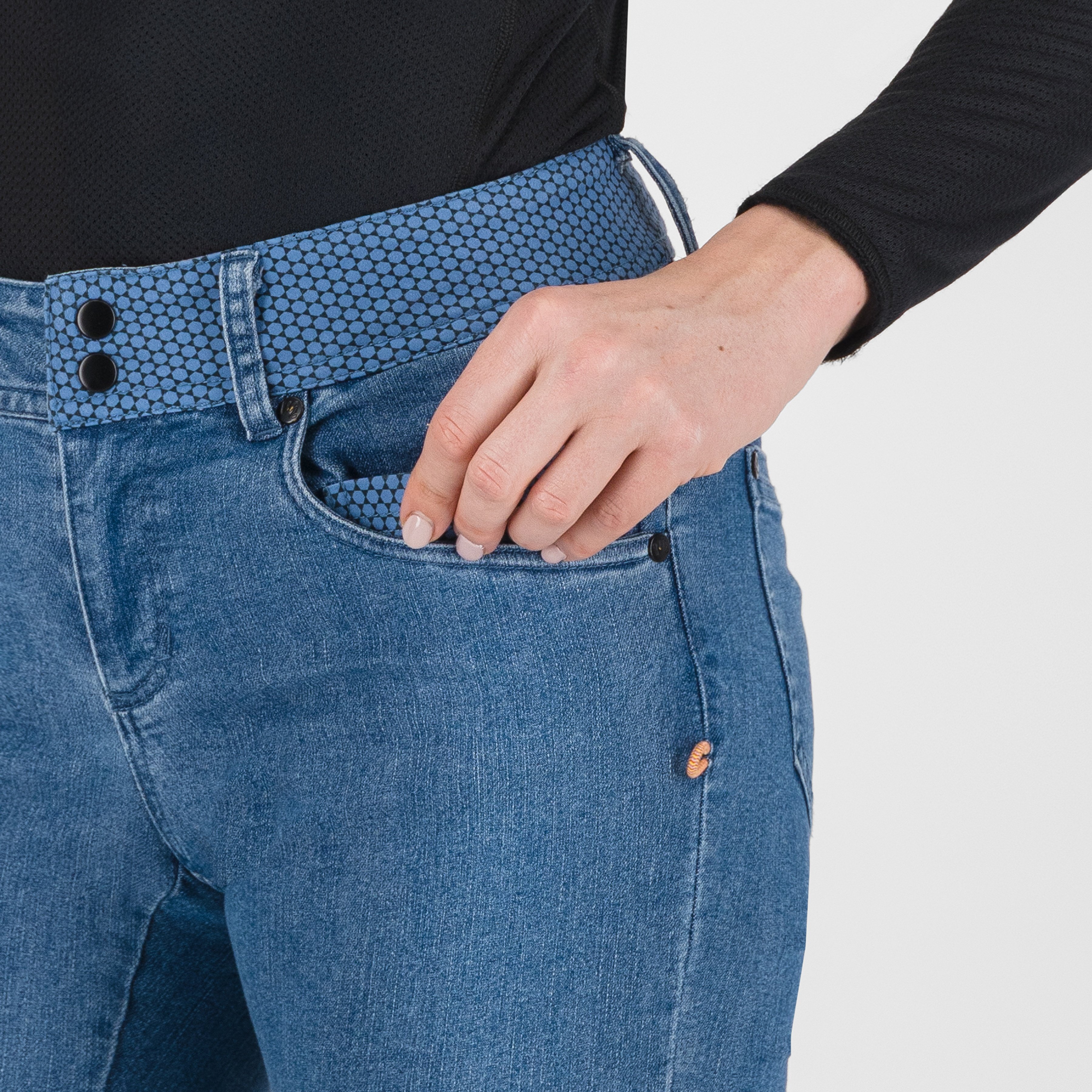 Larice jeans w pants - light blue jeans - karpos