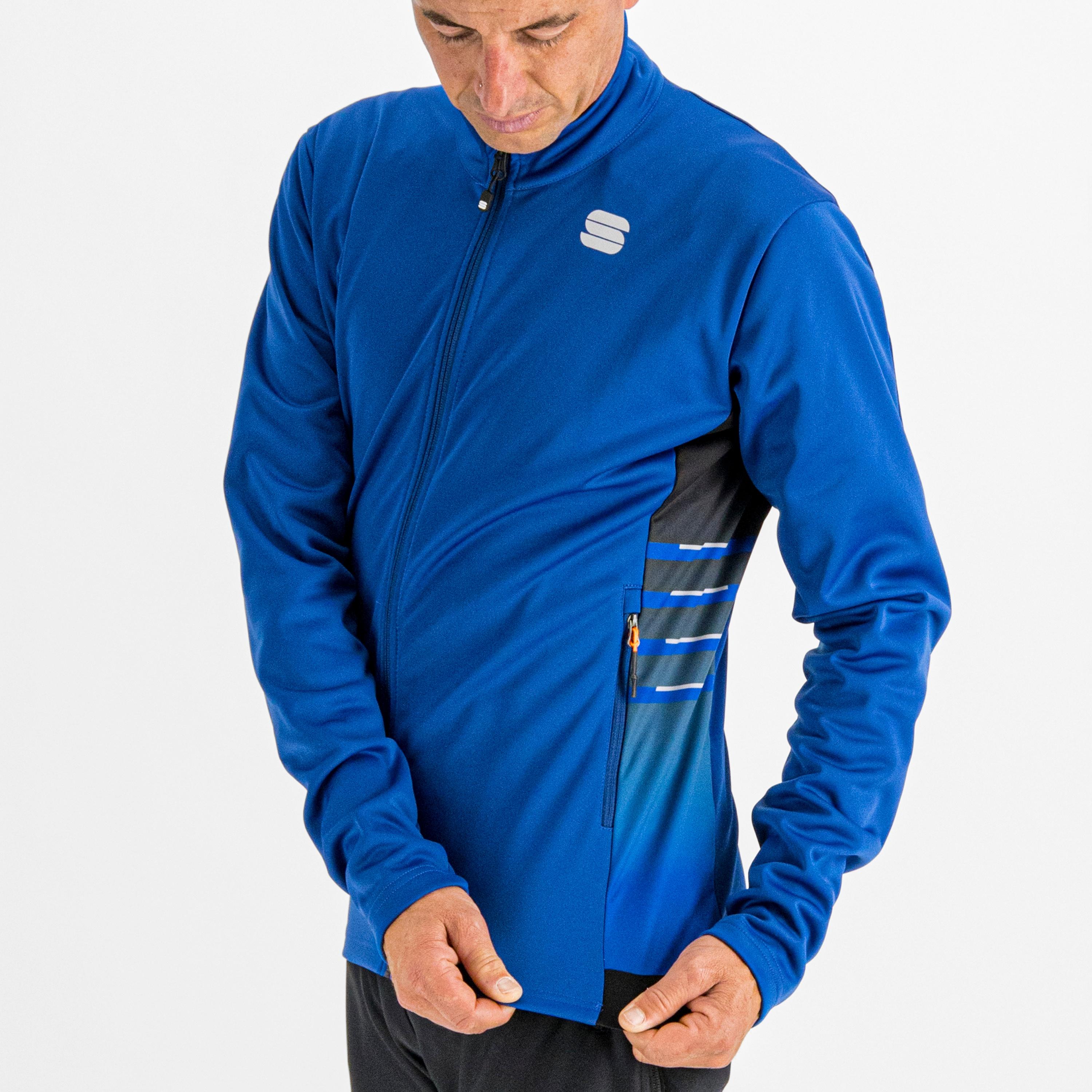 Squadra jacket - blue ceramic black - sportful
