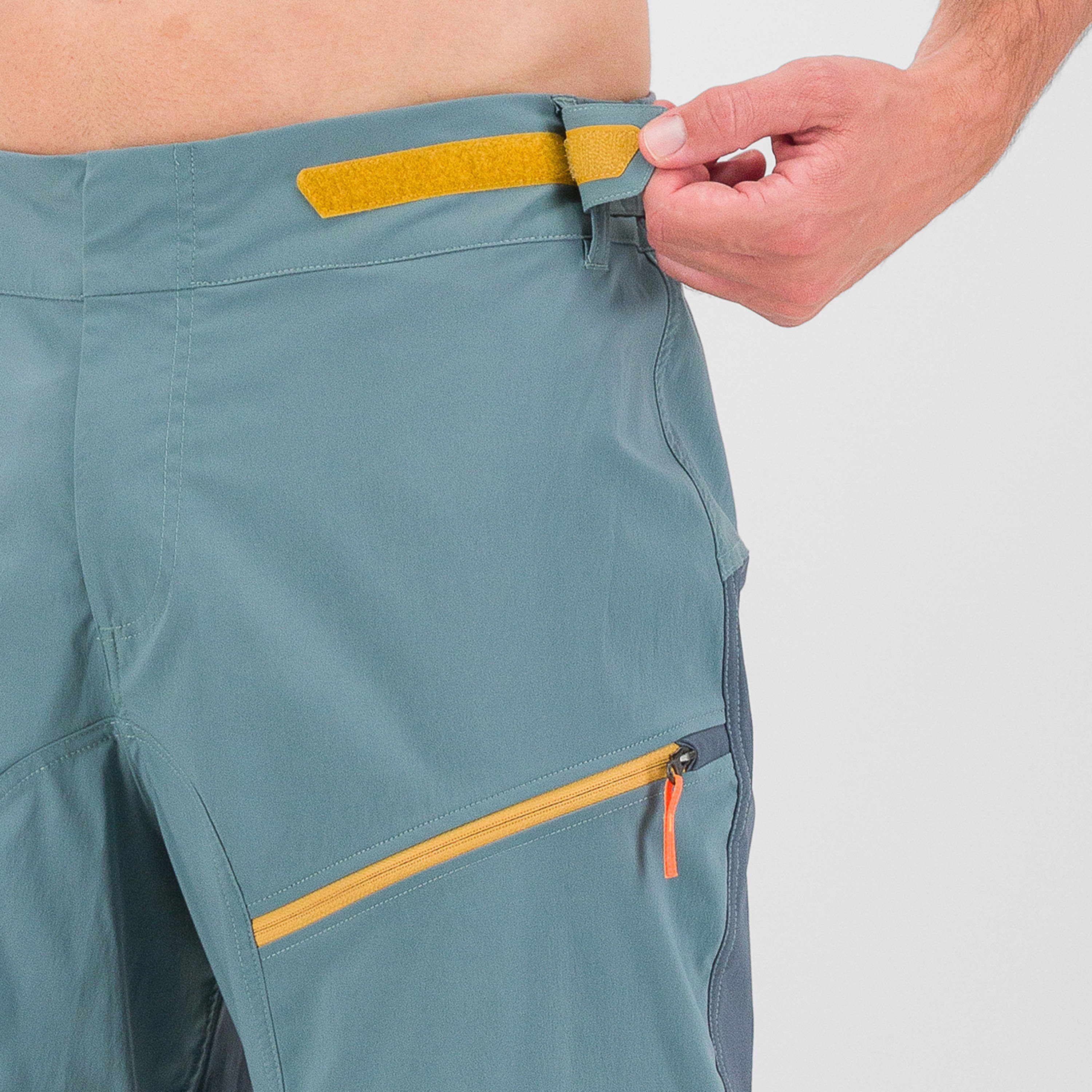 Rapid  baggy short - north atlantic/dark slate/lemo - karpos