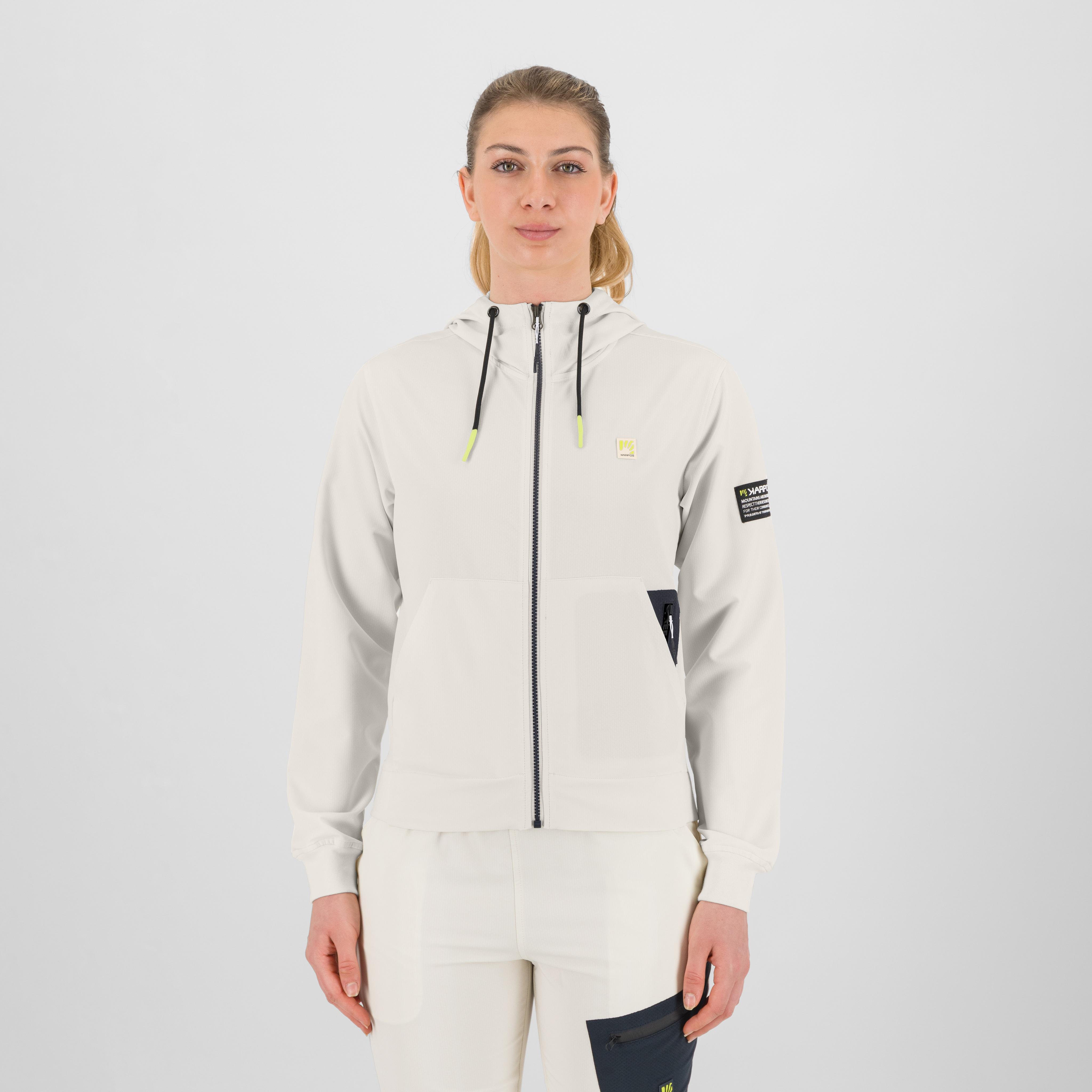 Easylife winter w hoodie full-zip fleece - vaporous gray - karpos
