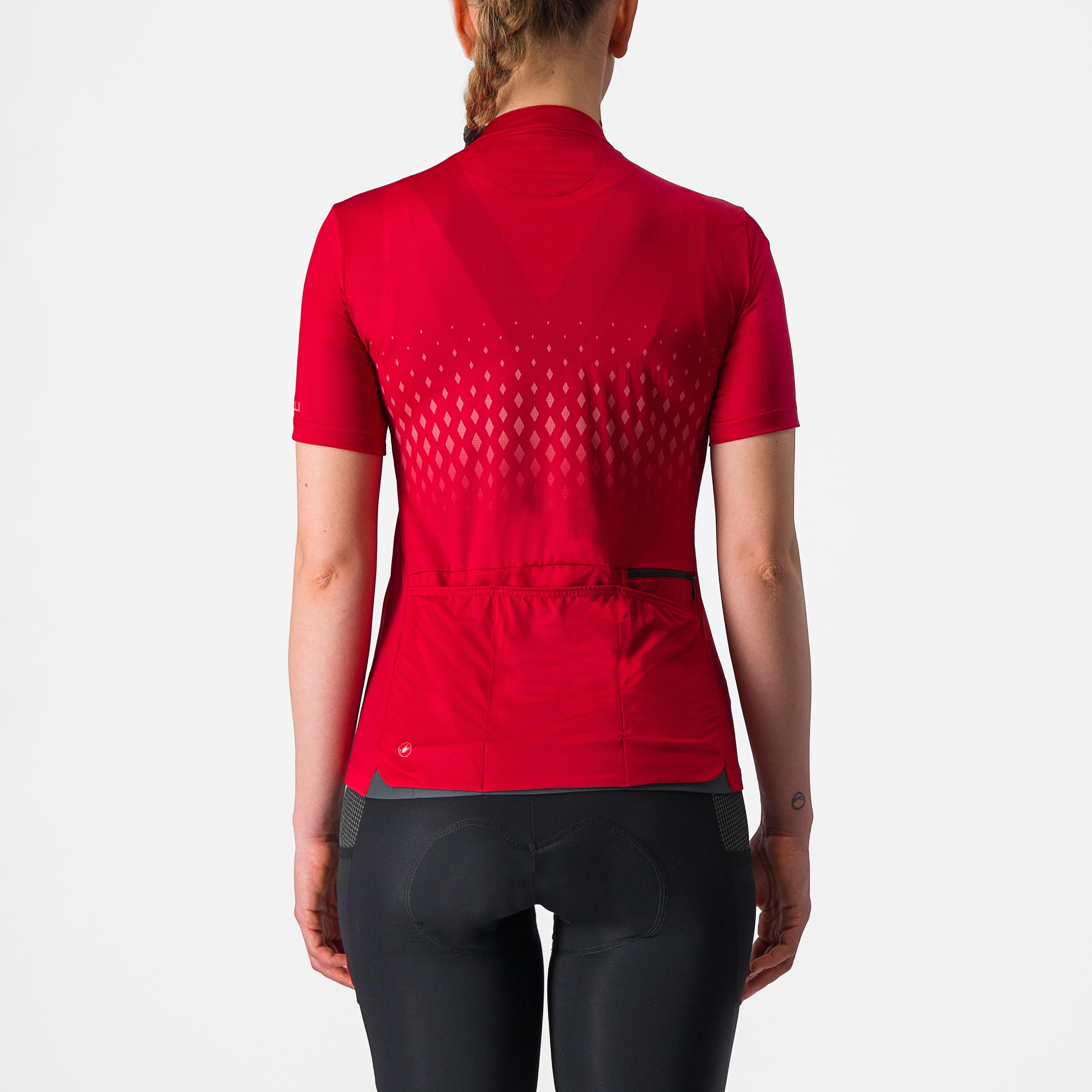 Unlimited sentiero 3 jersey - rich red/mineral red - castelli