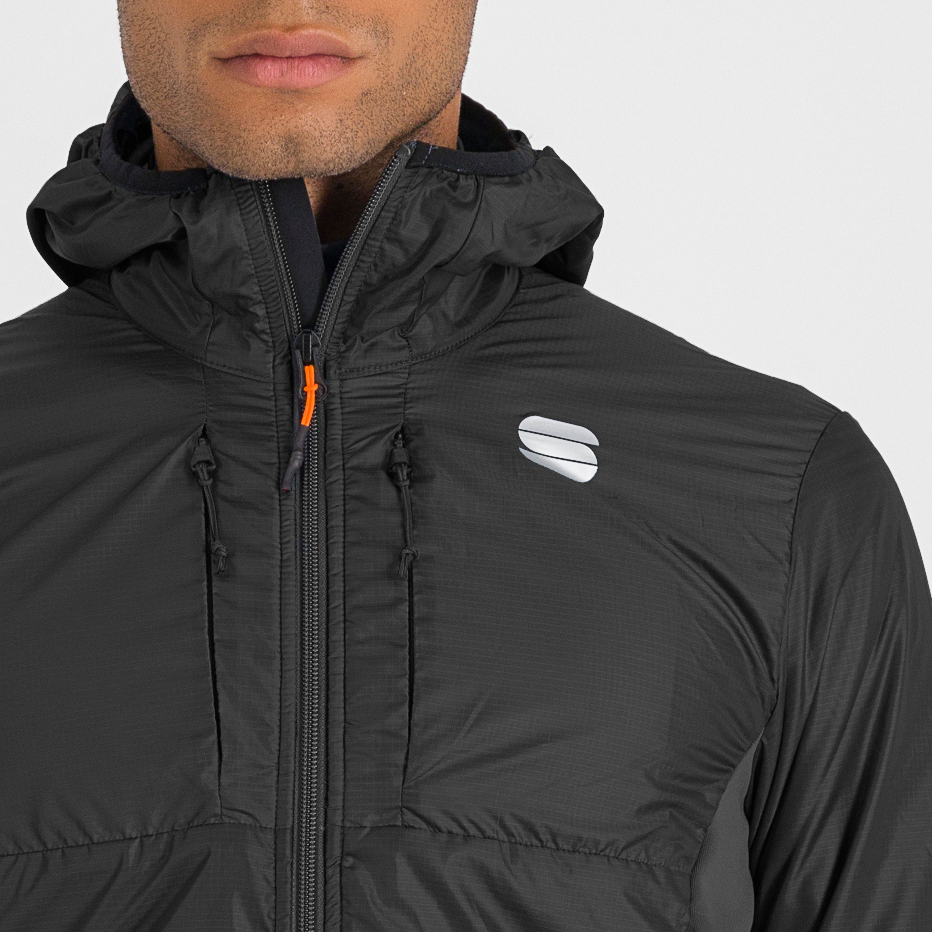 Cardio tech wind jacket - black - sportful