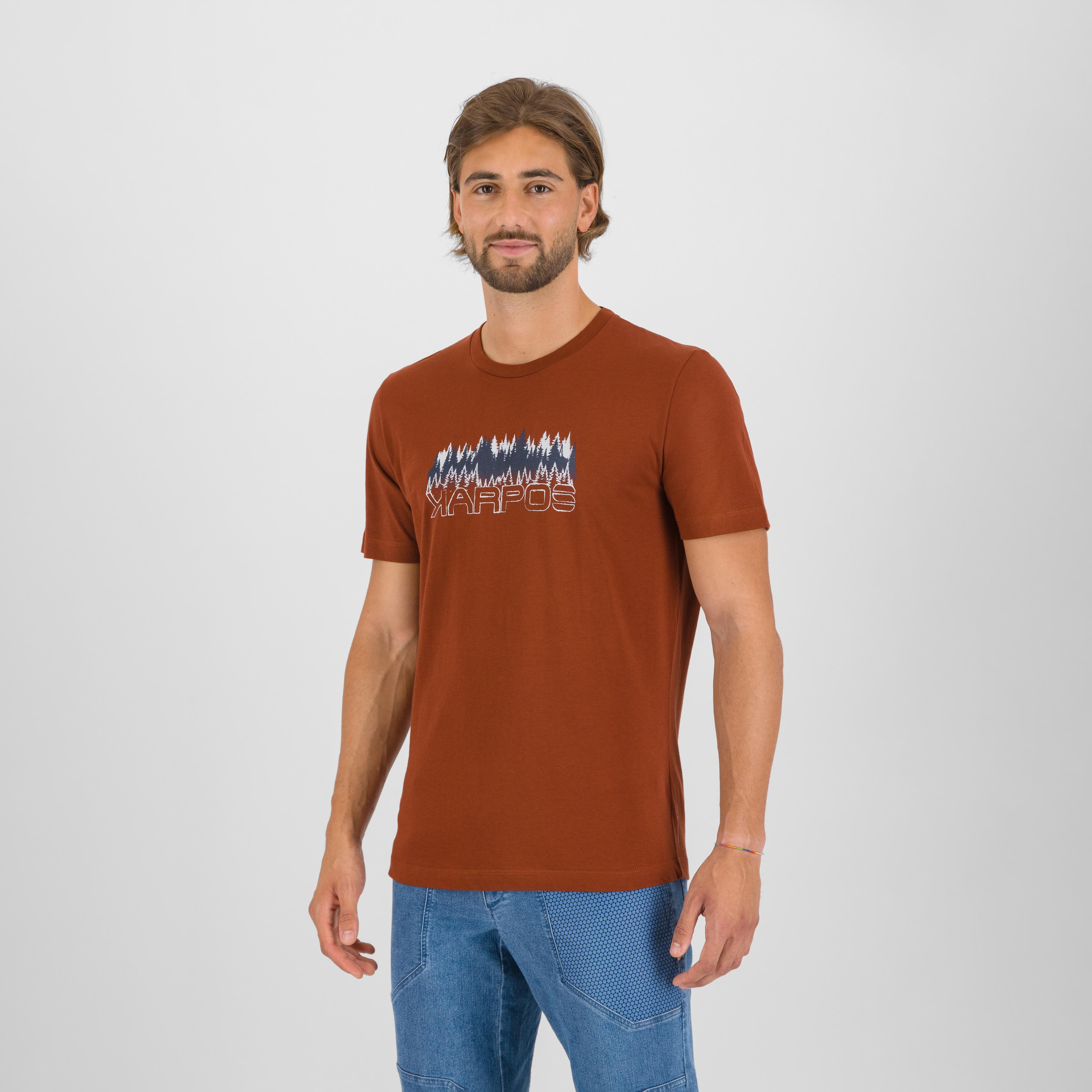 Bosco t-shirt - mahogany - karpos