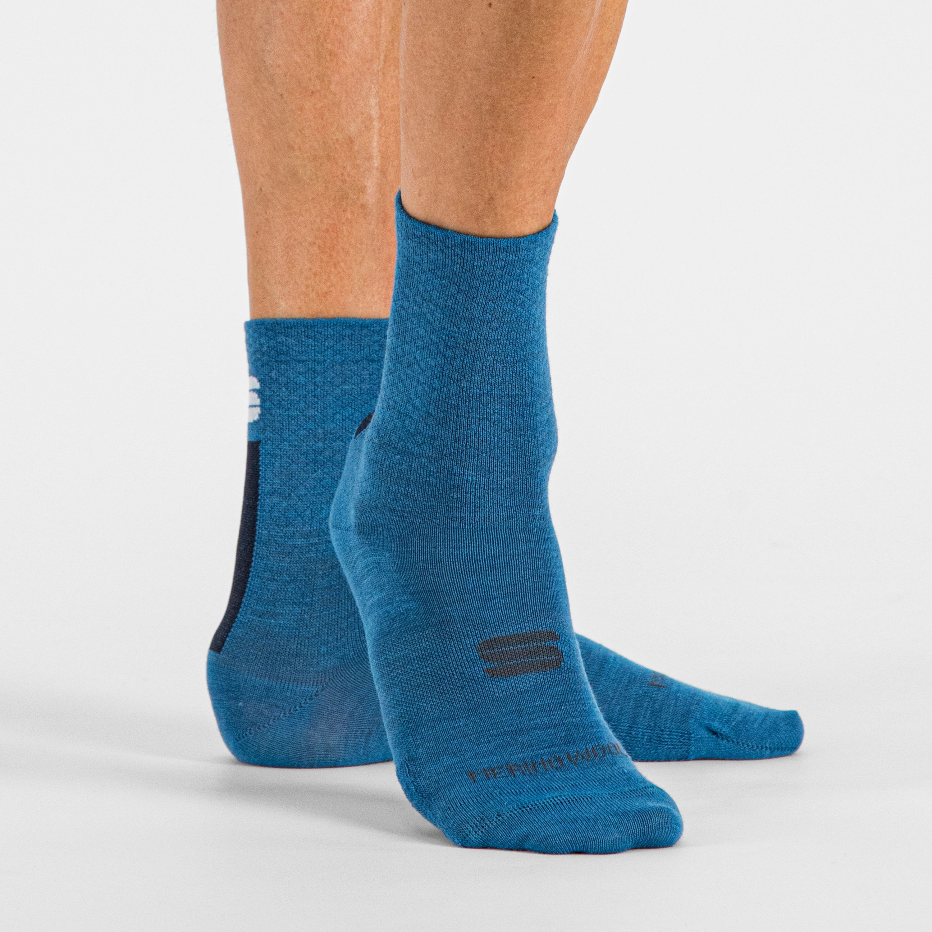 Wool woman 16 socks - berry blue - sportful