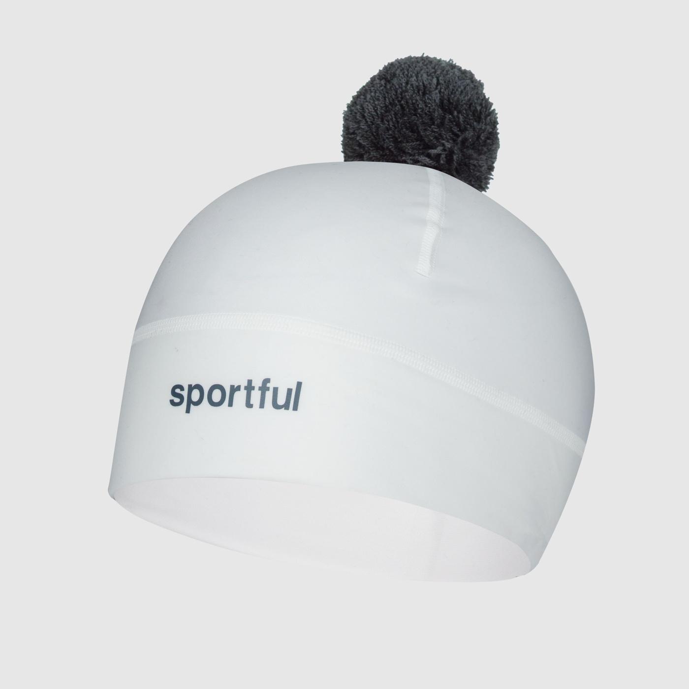 Active pom pon cap - bright white - sportful