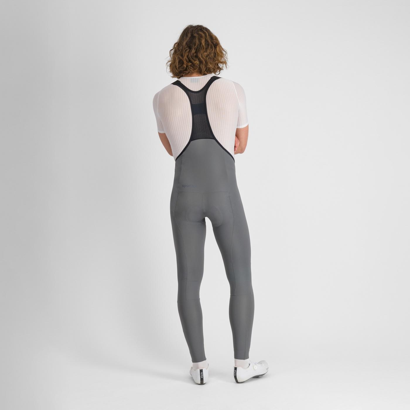 Srk shift bibtight - gun metal - sportful