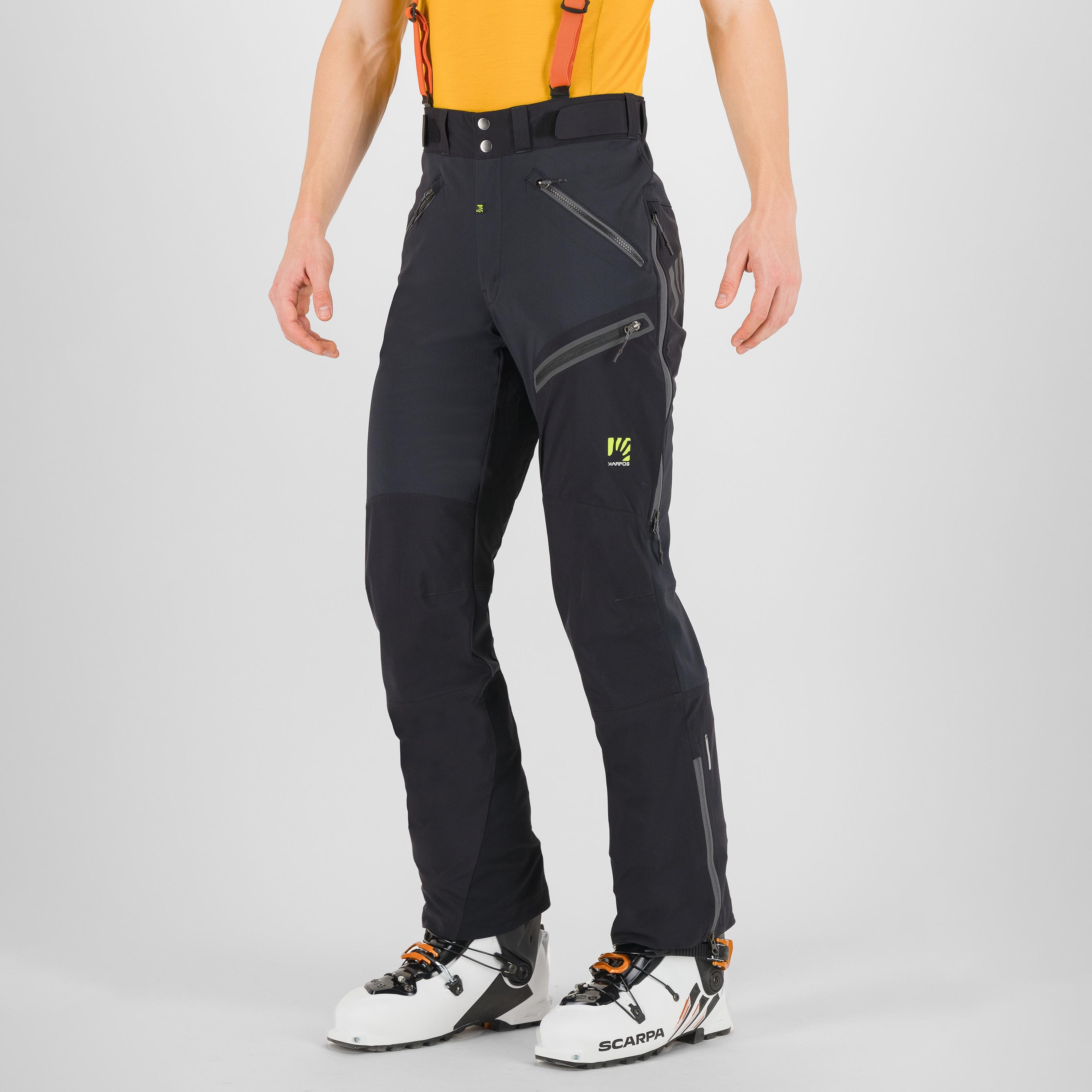 Schiara evo pant - black dark grey - karpos