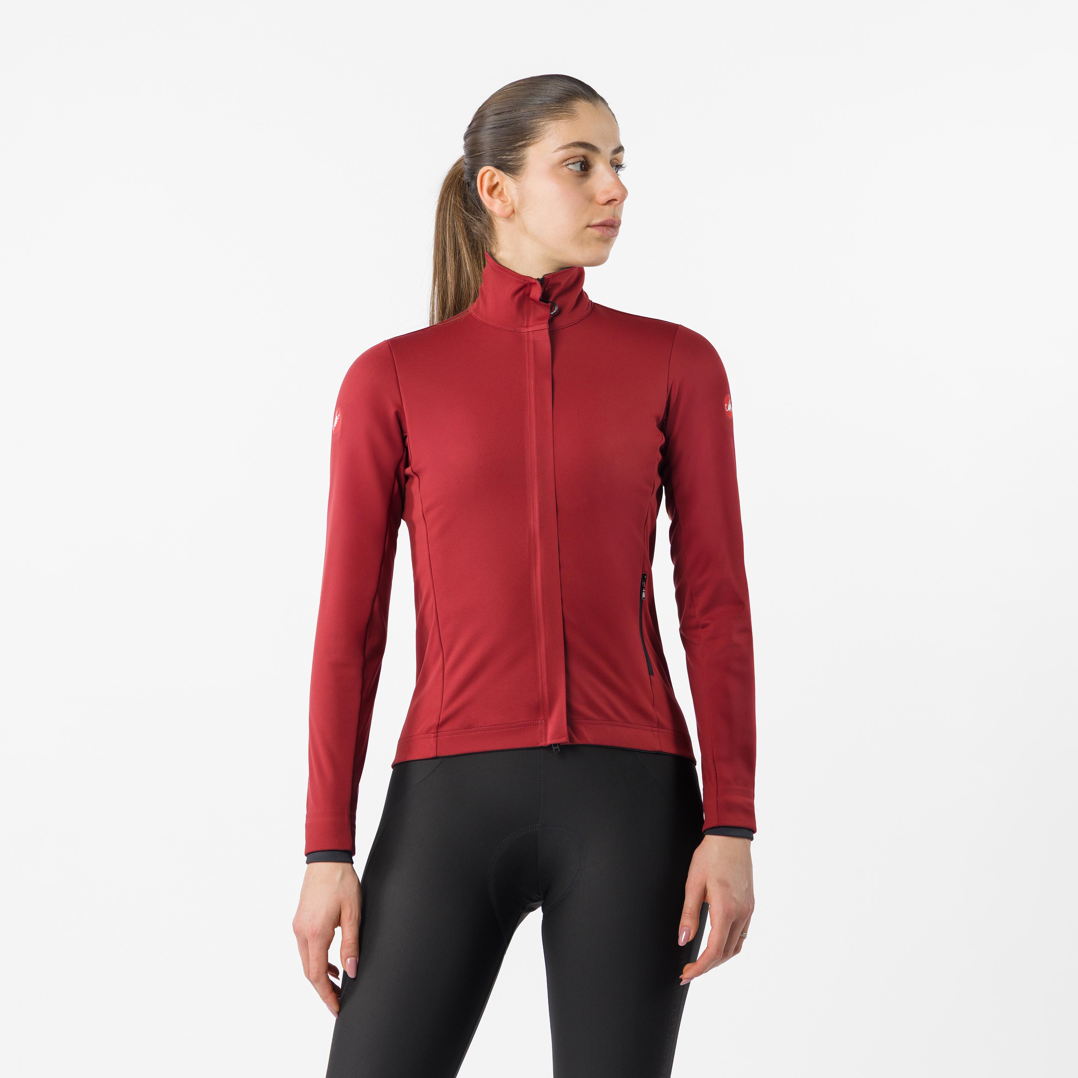 Alpha 150 w jacket - garnet/black - castelli