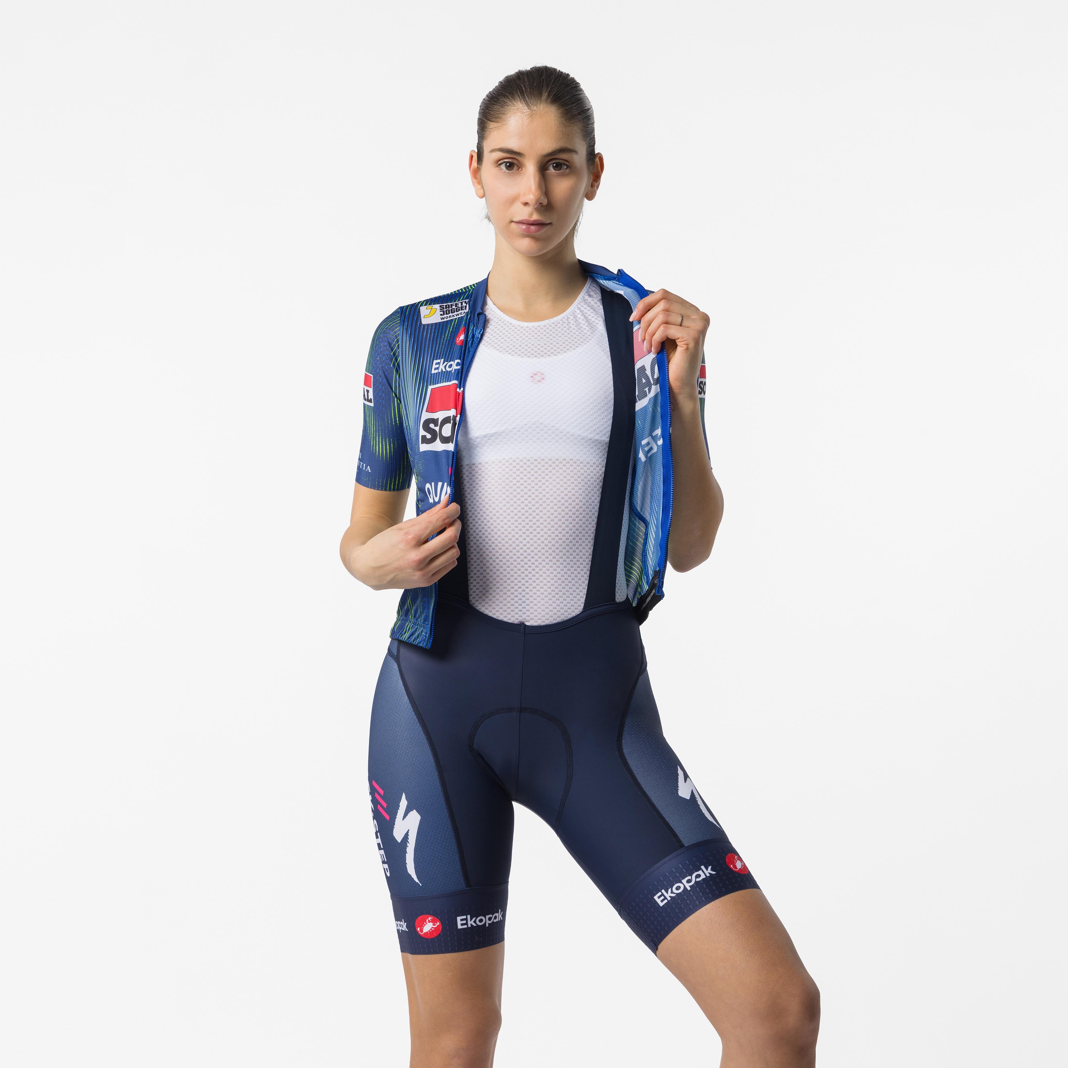 Competizione 2 w dt bibshort - belgian blue - castelli