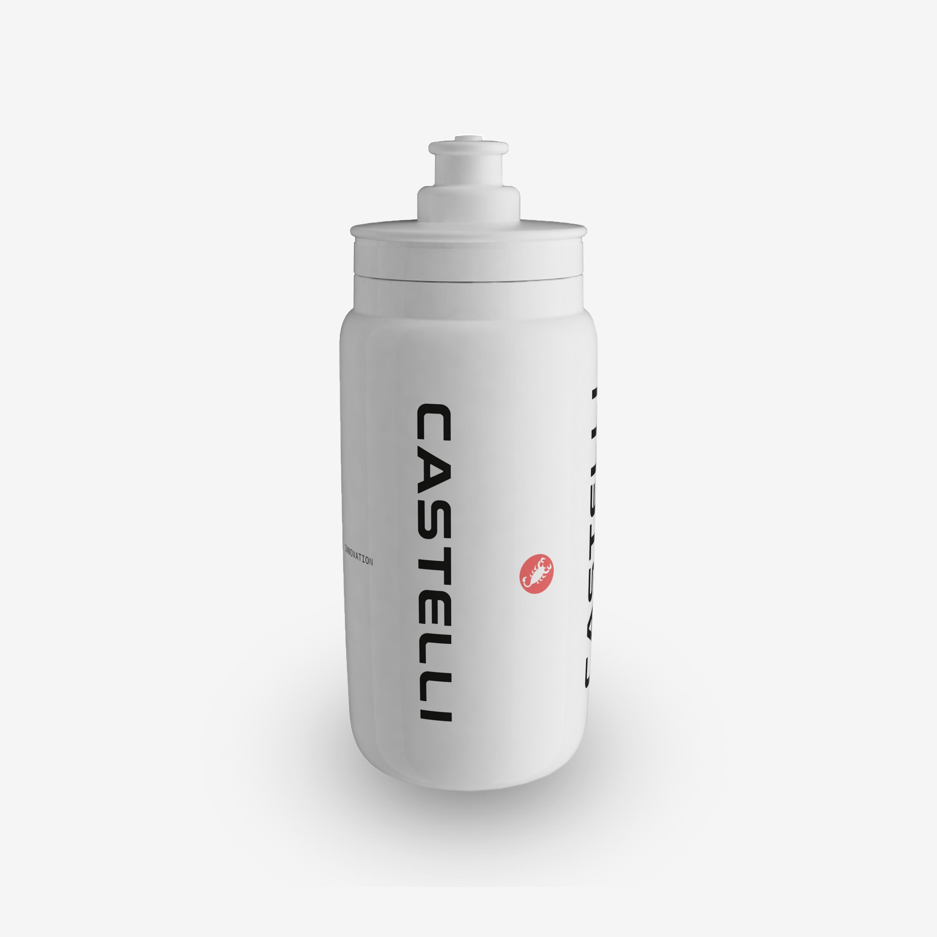Castelli logo water bottle - white - castelli