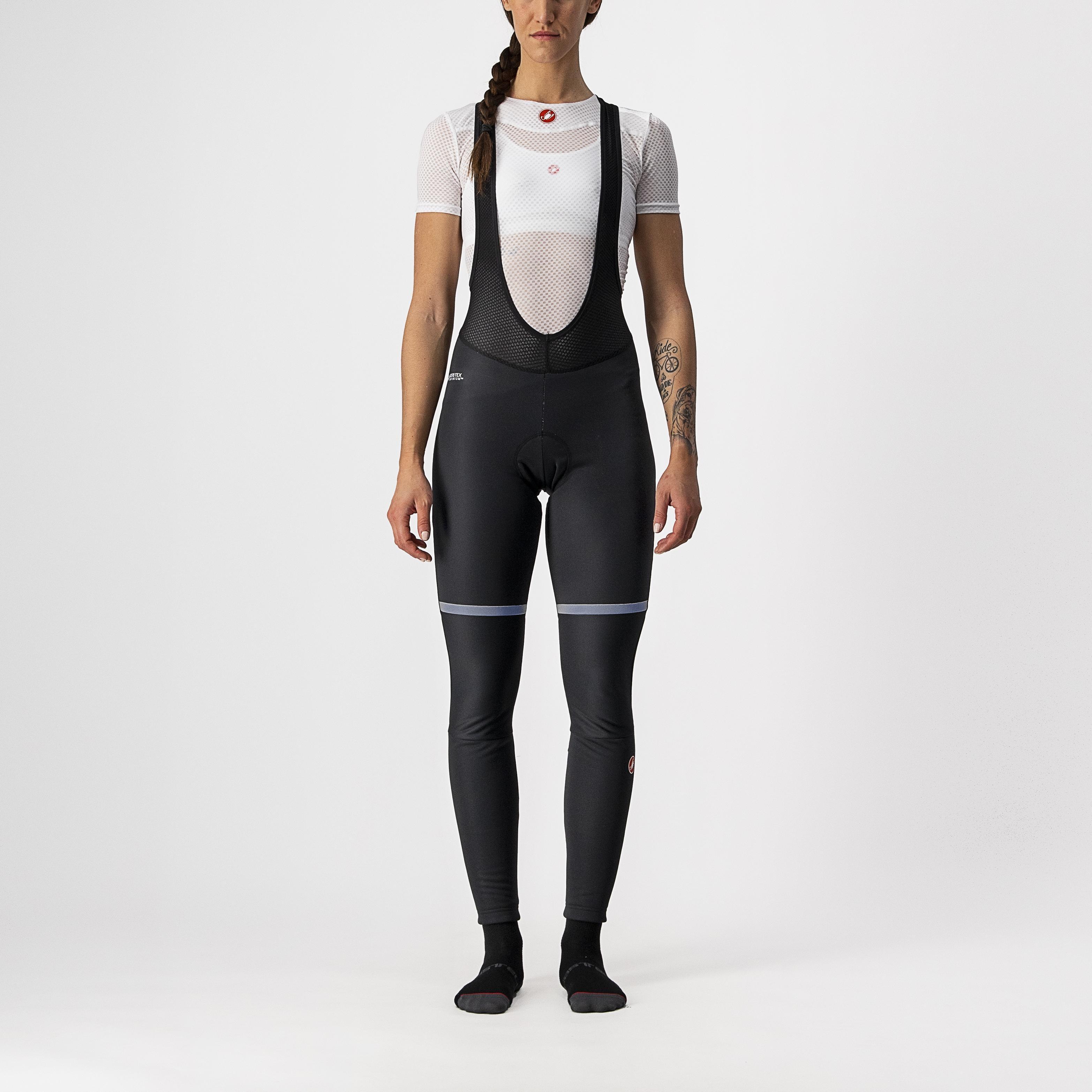 Polare w bibtight - black - castelli