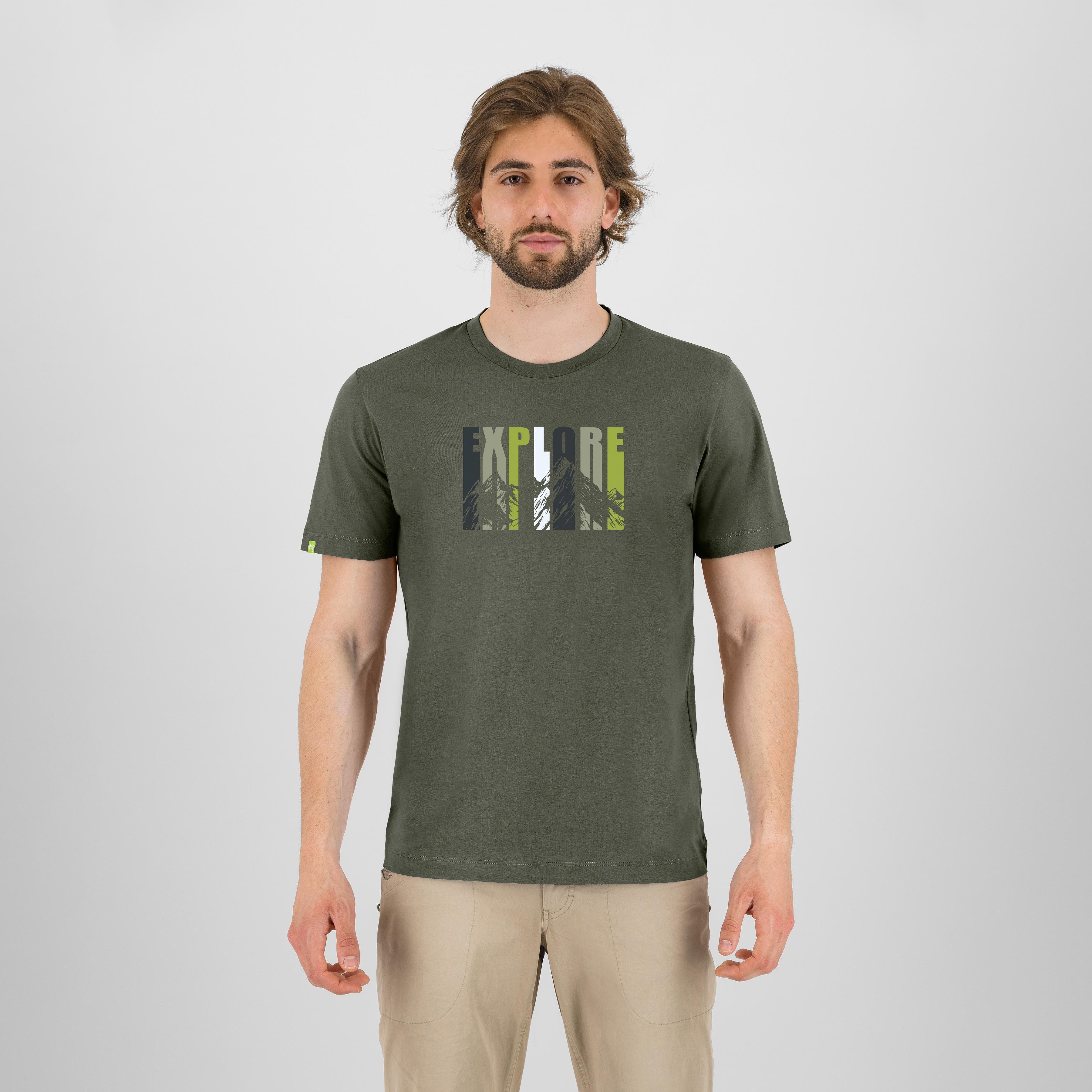 Explore t-shirt - castor - karpos