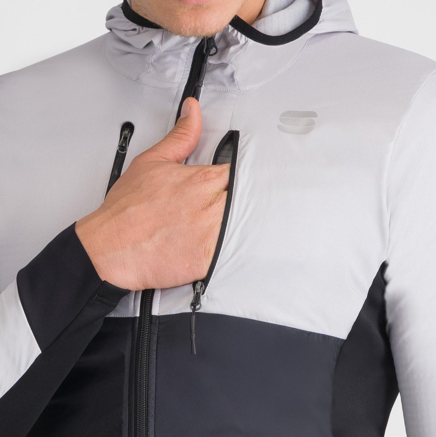 Cardio jacket - stone gray/black - sportful