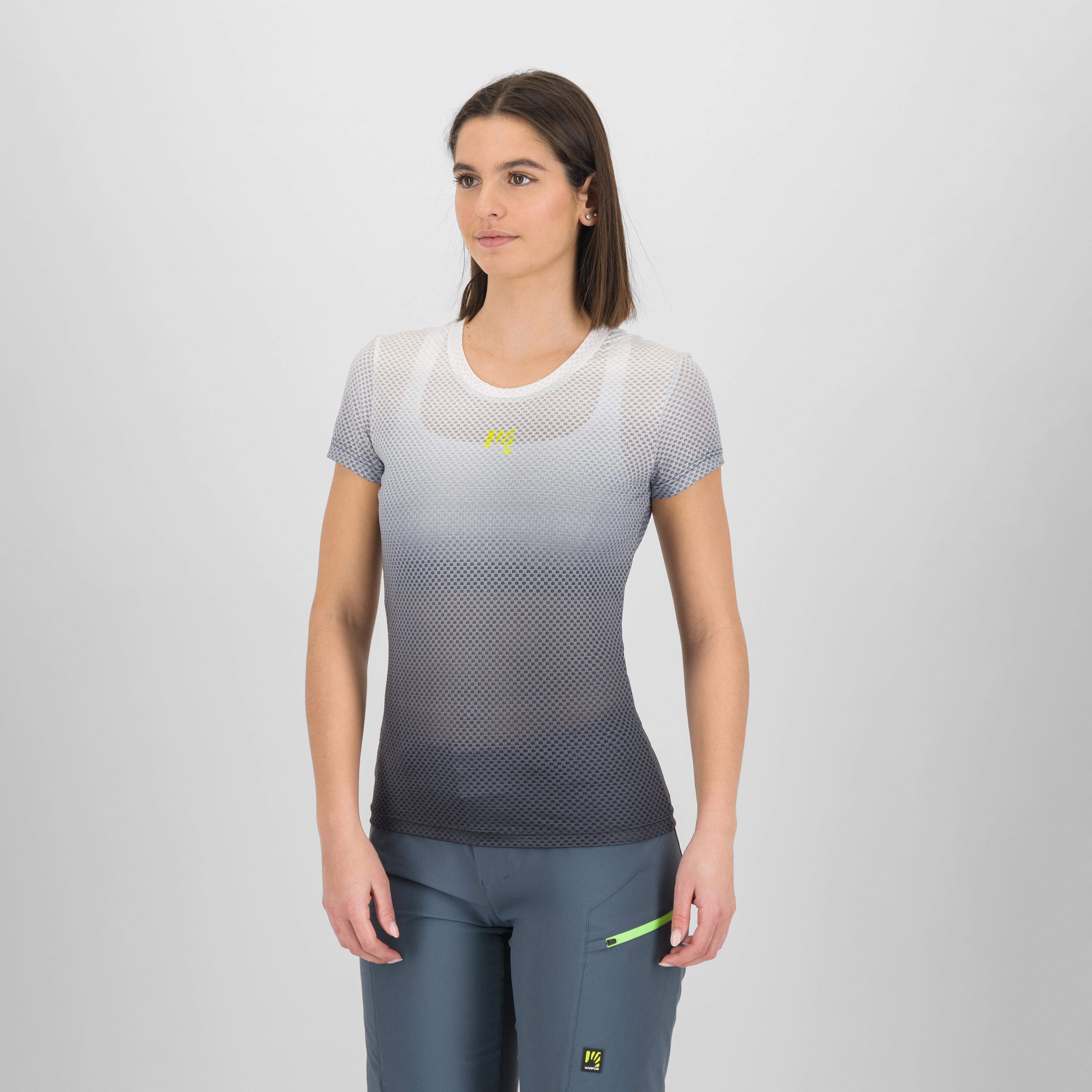 Verve mesh w t-shirt - vulcan/bright white - karpos
