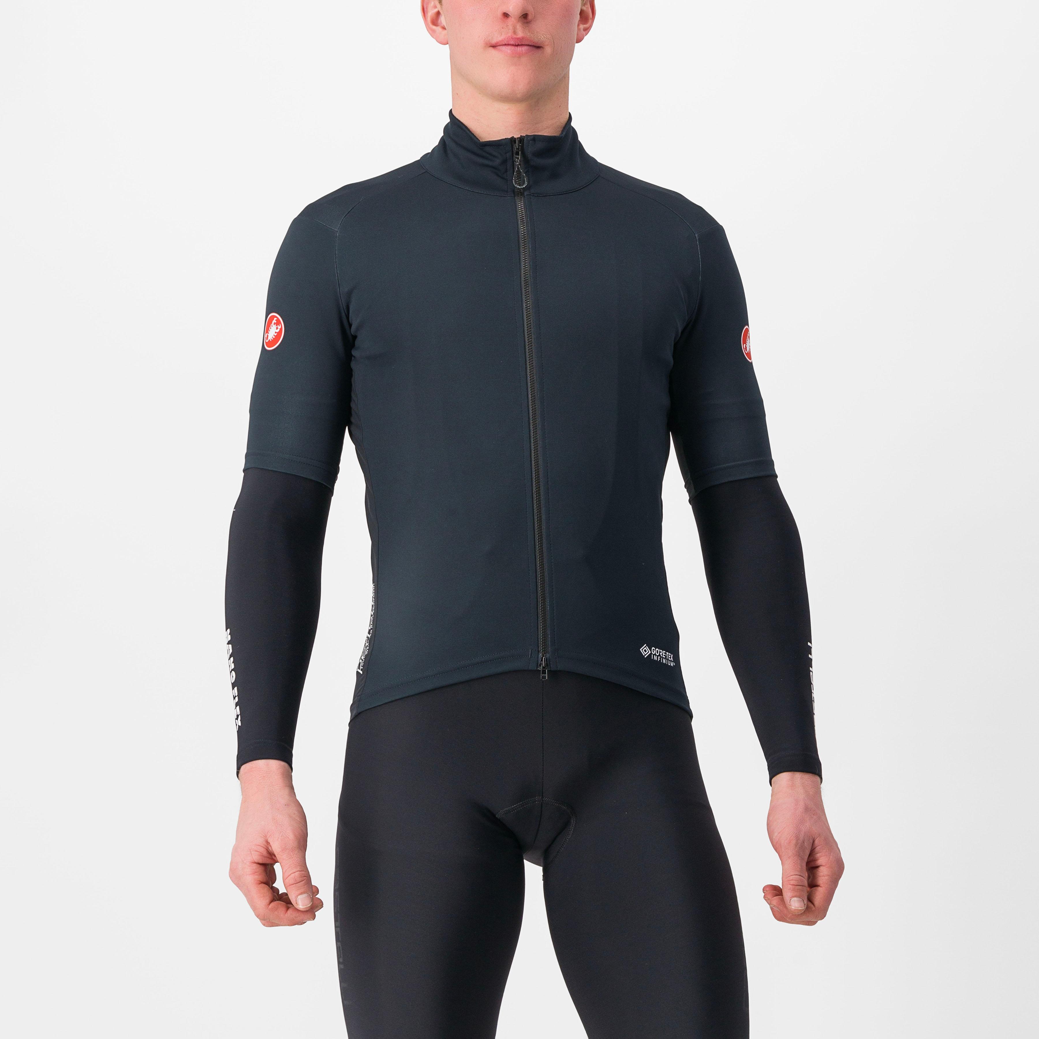 Perfetto ros 2 wind jersey - light black - castelli