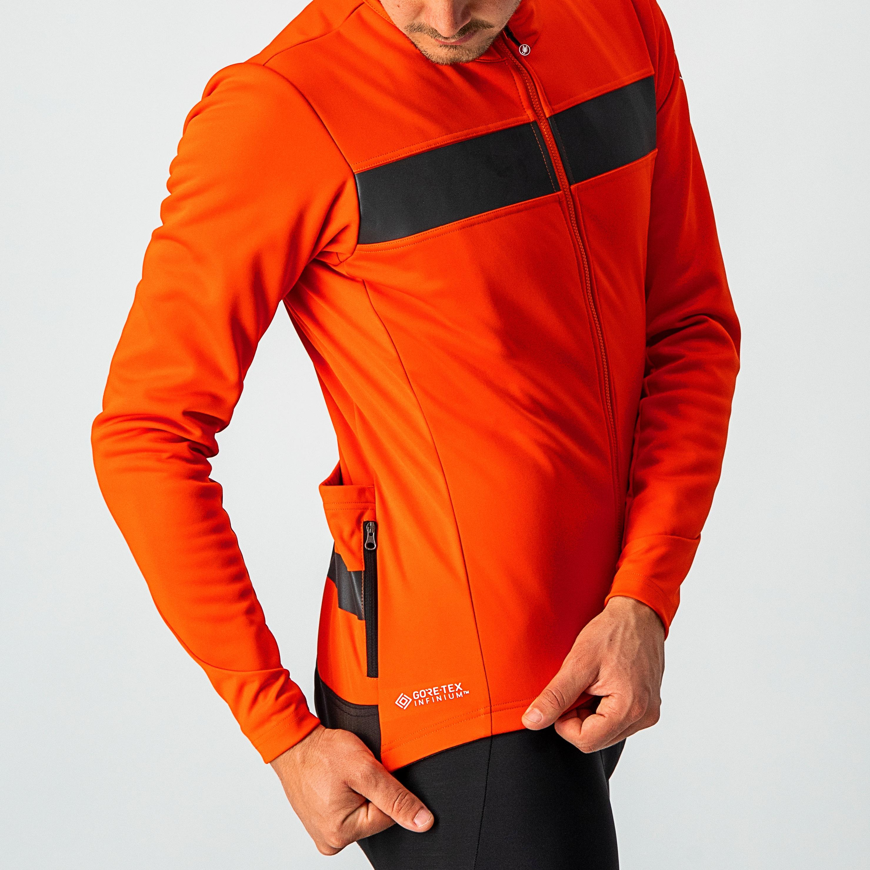 Raddoppia 3 jacket - fiery red/black reflex - castelli