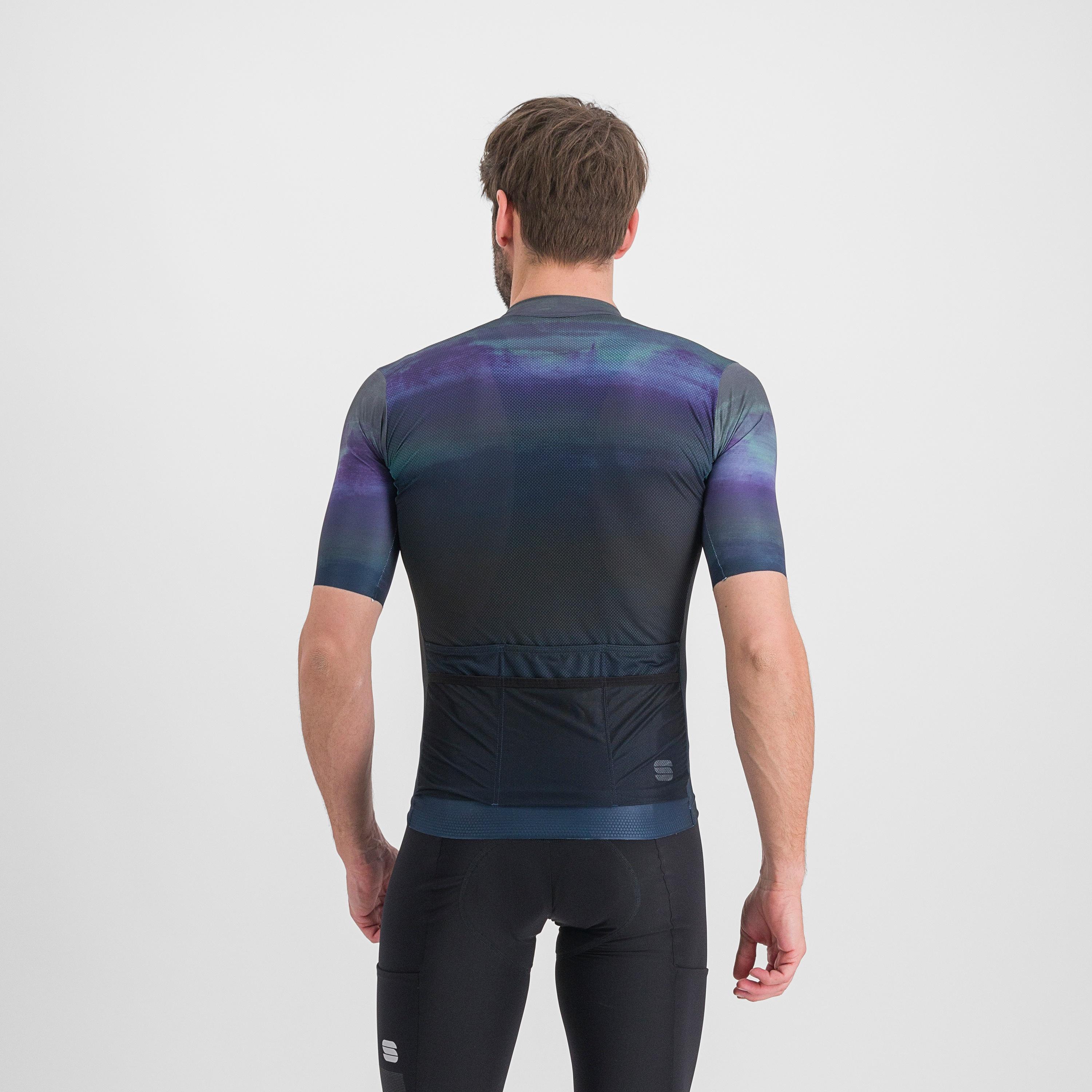 Flow supergiara jersey - galaxy blue black - sportful