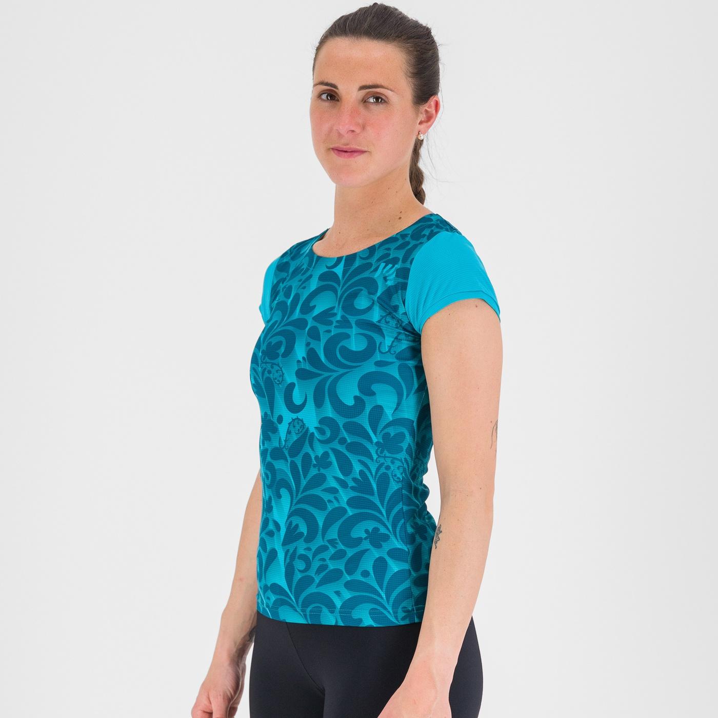 Loma print w jersey - bluebird/moroccan blue - karpos