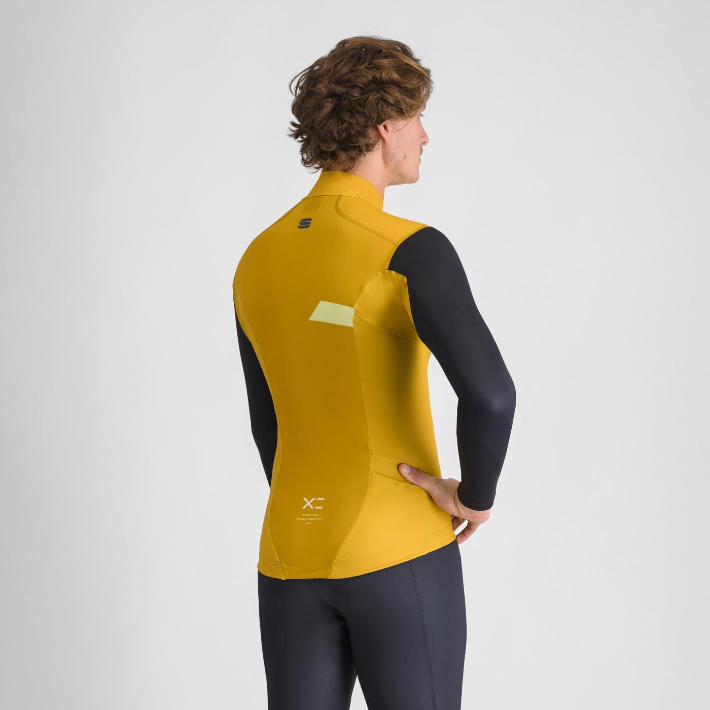 Squadra jersey - wood yellow/black - sportful
