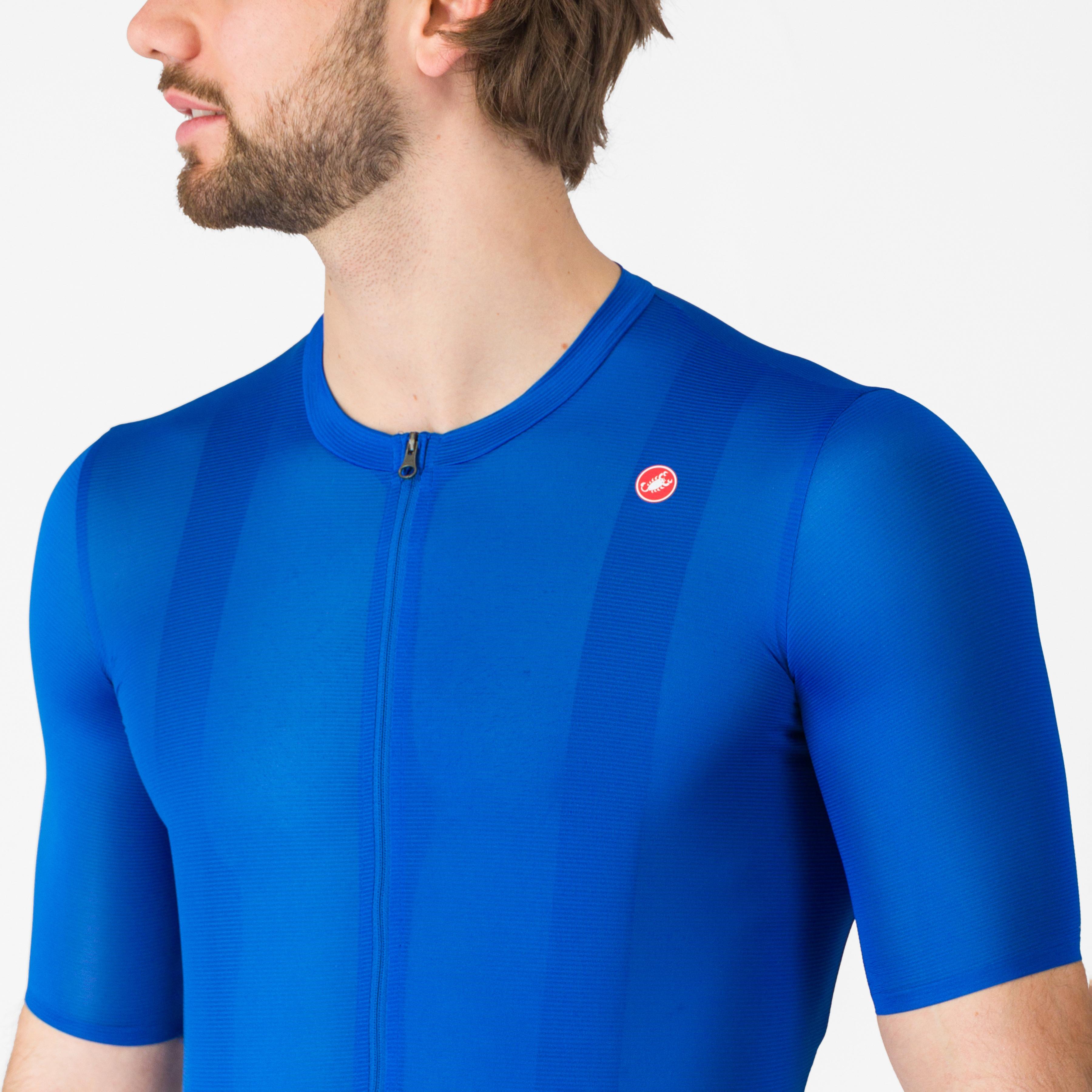 Superleggera a/c jersey - azzurro italia - castelli