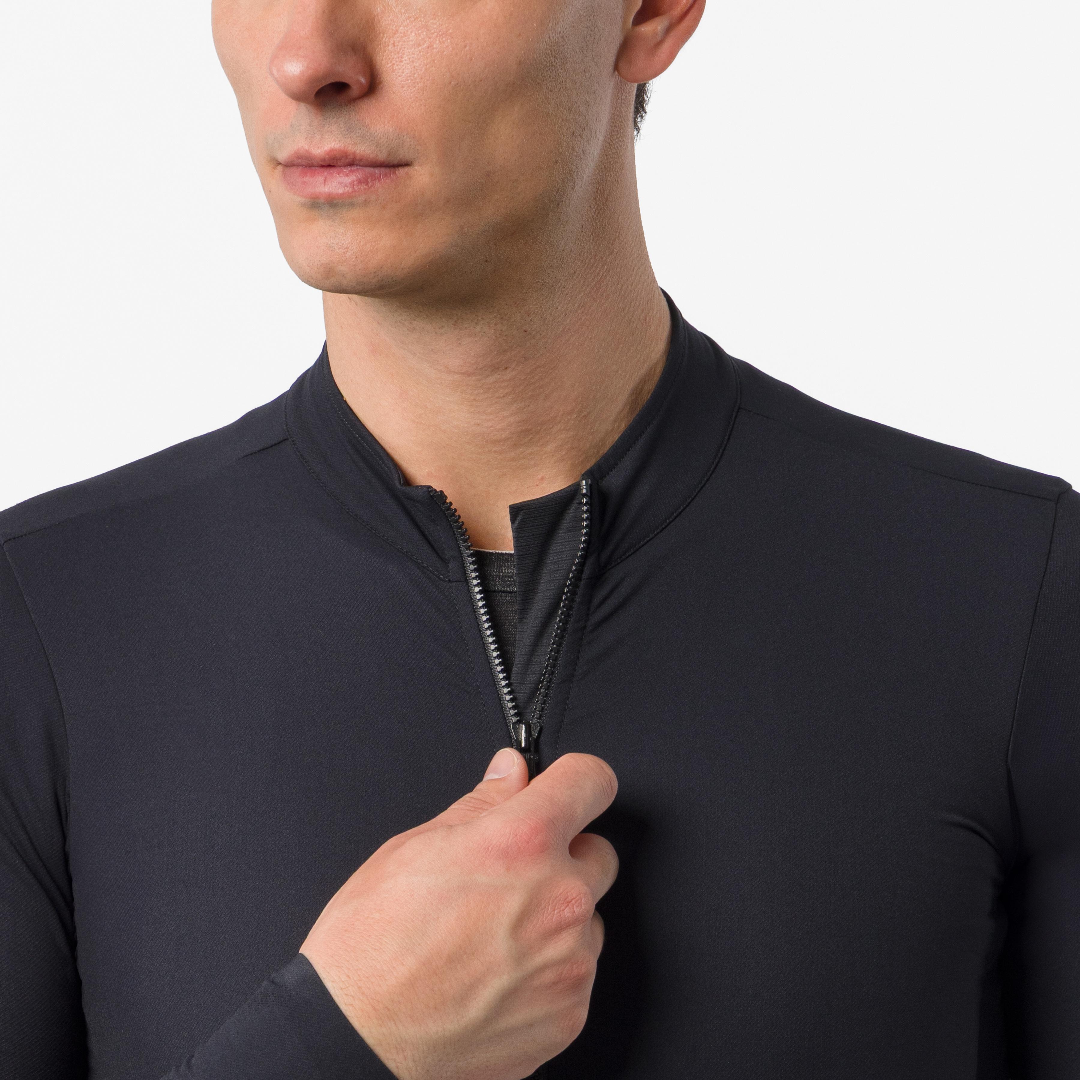 Thermowoven ls jersey - black - castelli
