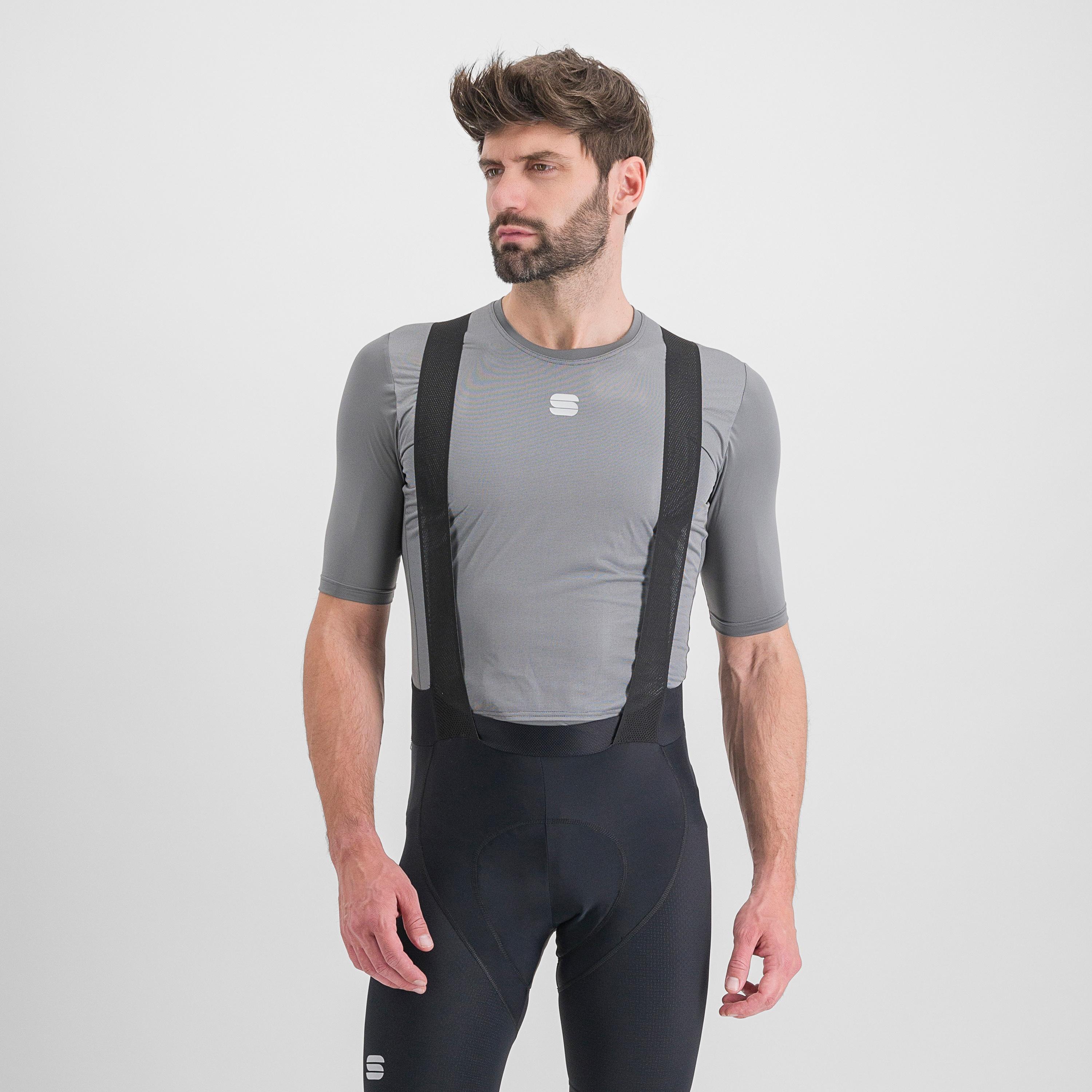 Fiandre thermal layer tee - ash grey - sportful