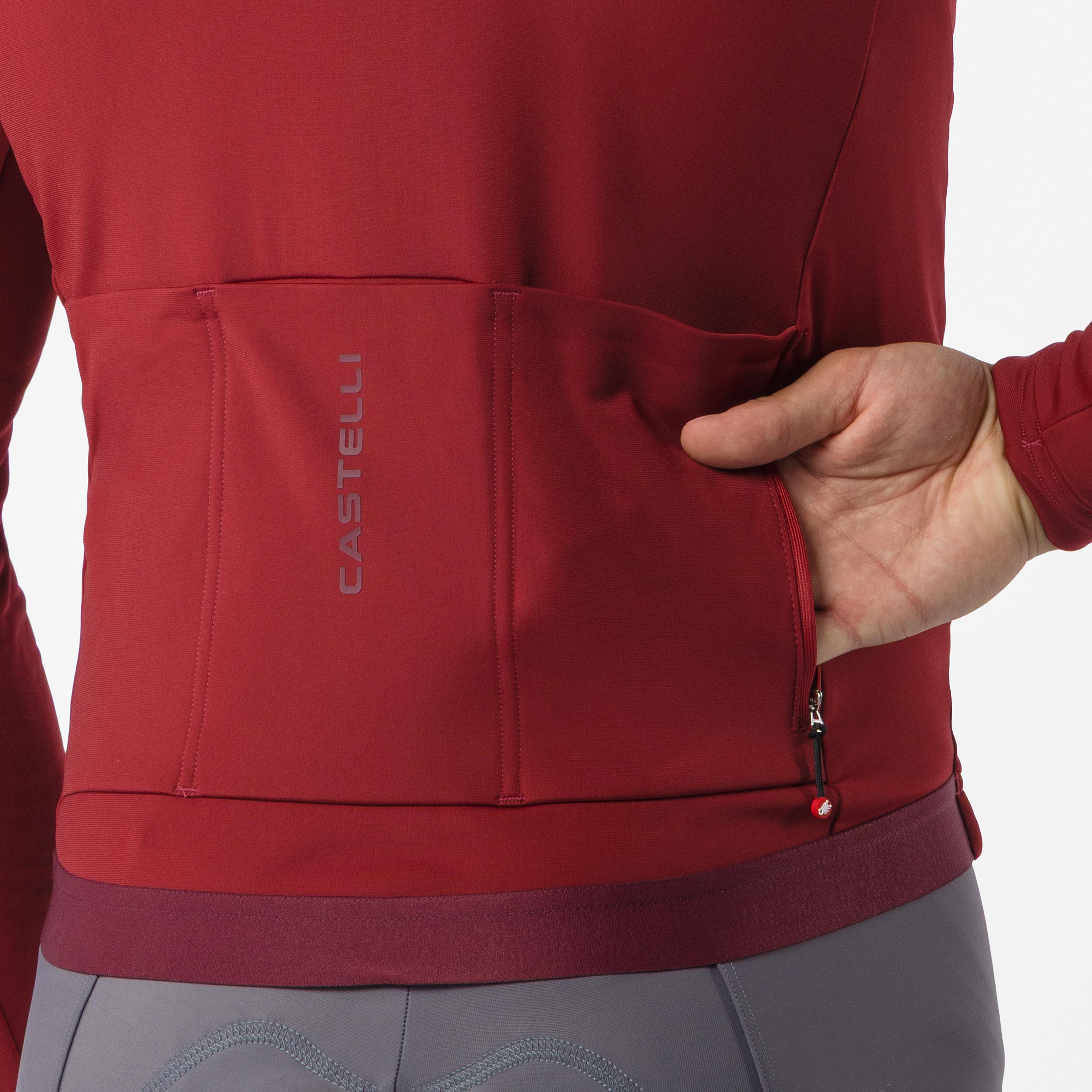 Espresso thermal 2 jersey - garnet - castelli