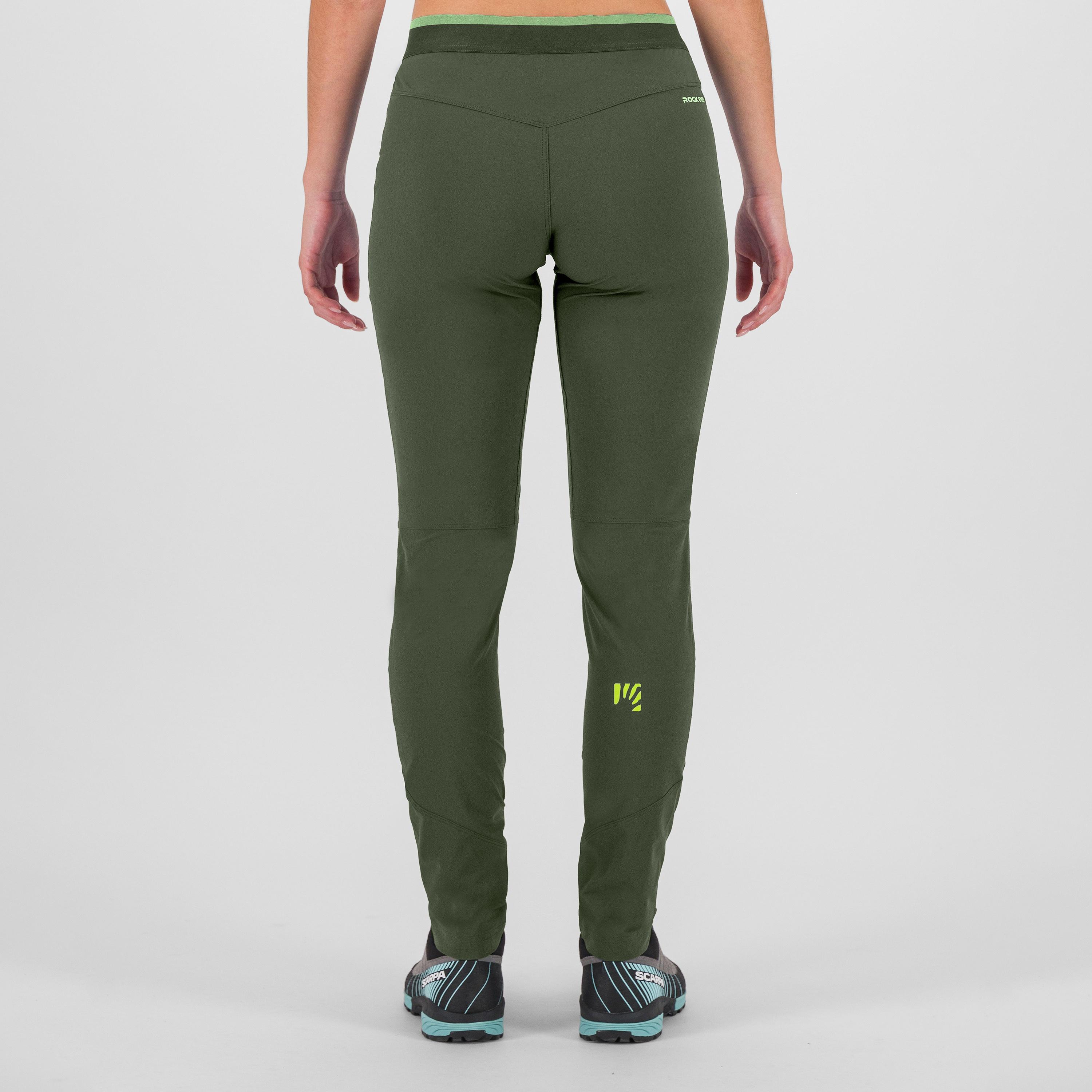 Rock evo w pant - cedar green/rifle green - karpos