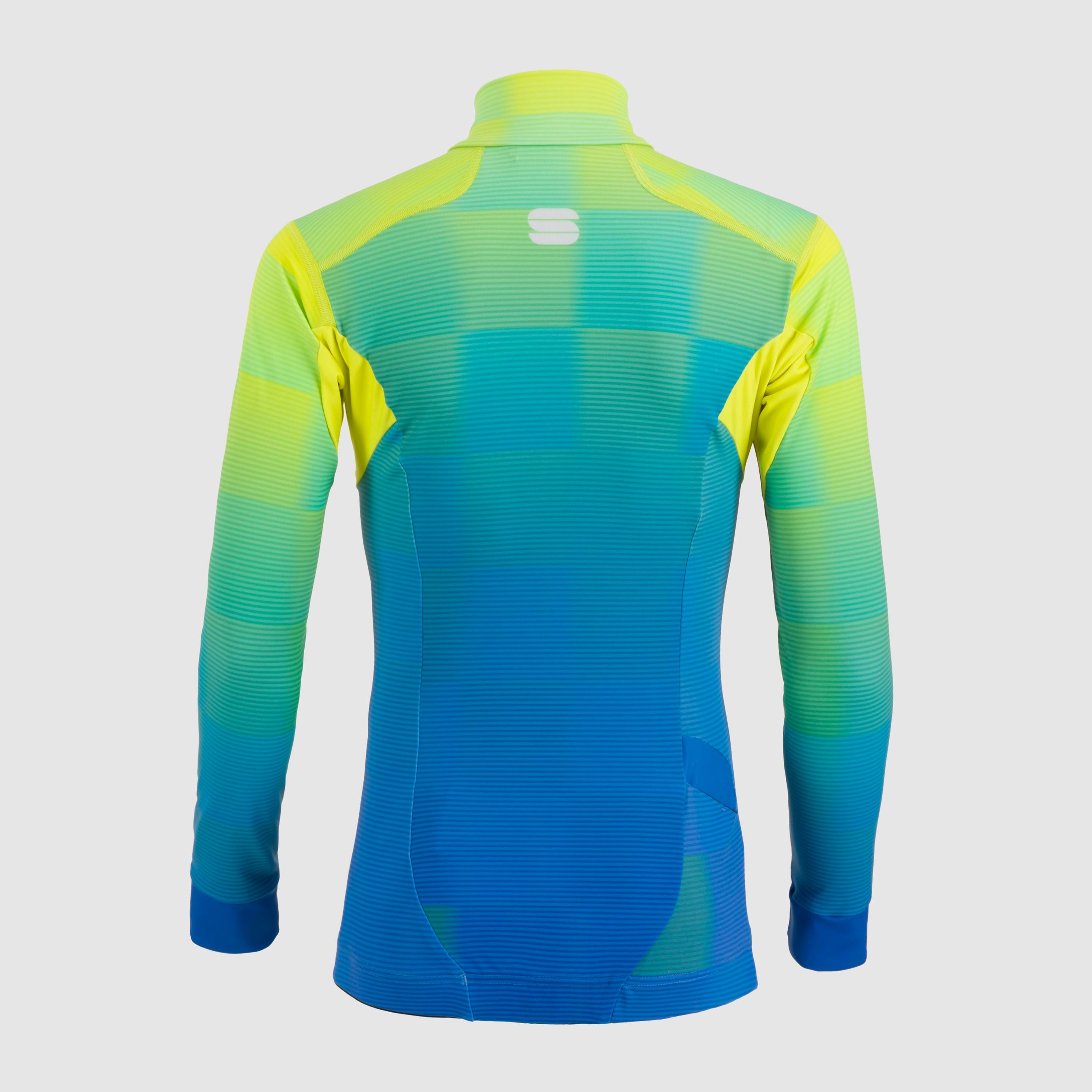 Squadra kid's jersey - blue denim/cedar - sportful
