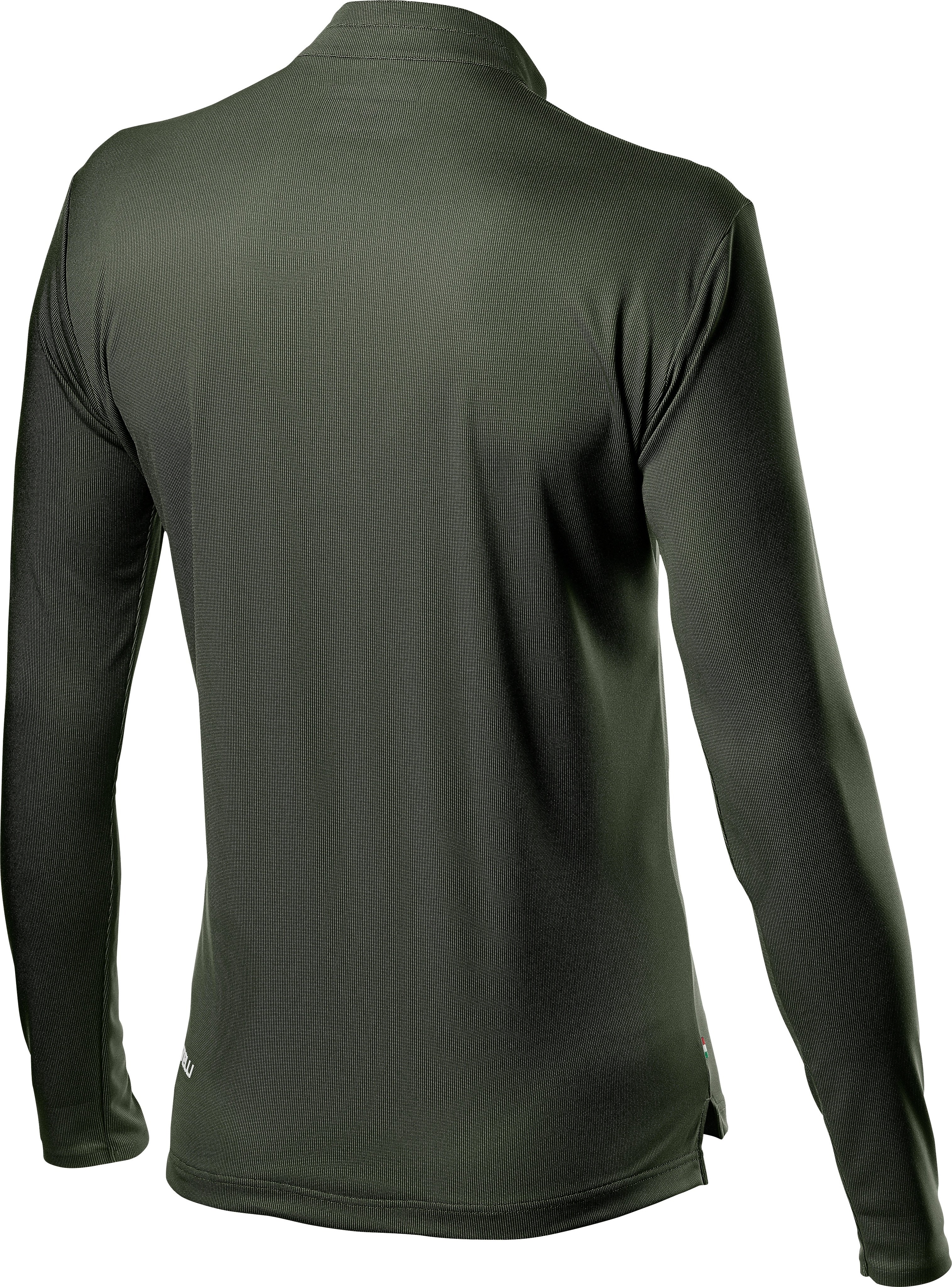 Tech henley ls - military green - castelli