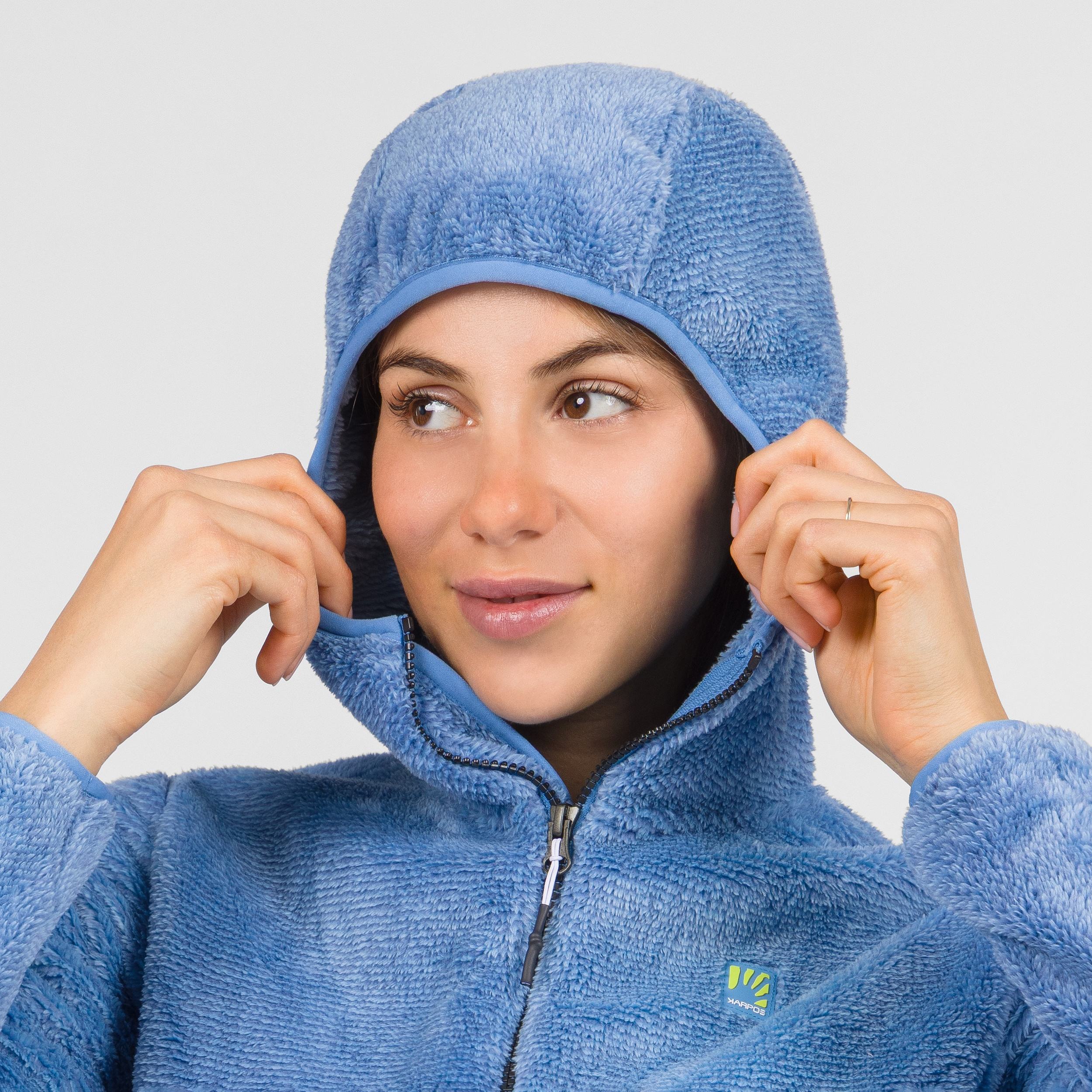 Vertice hoodie w fleece - jasper - karpos