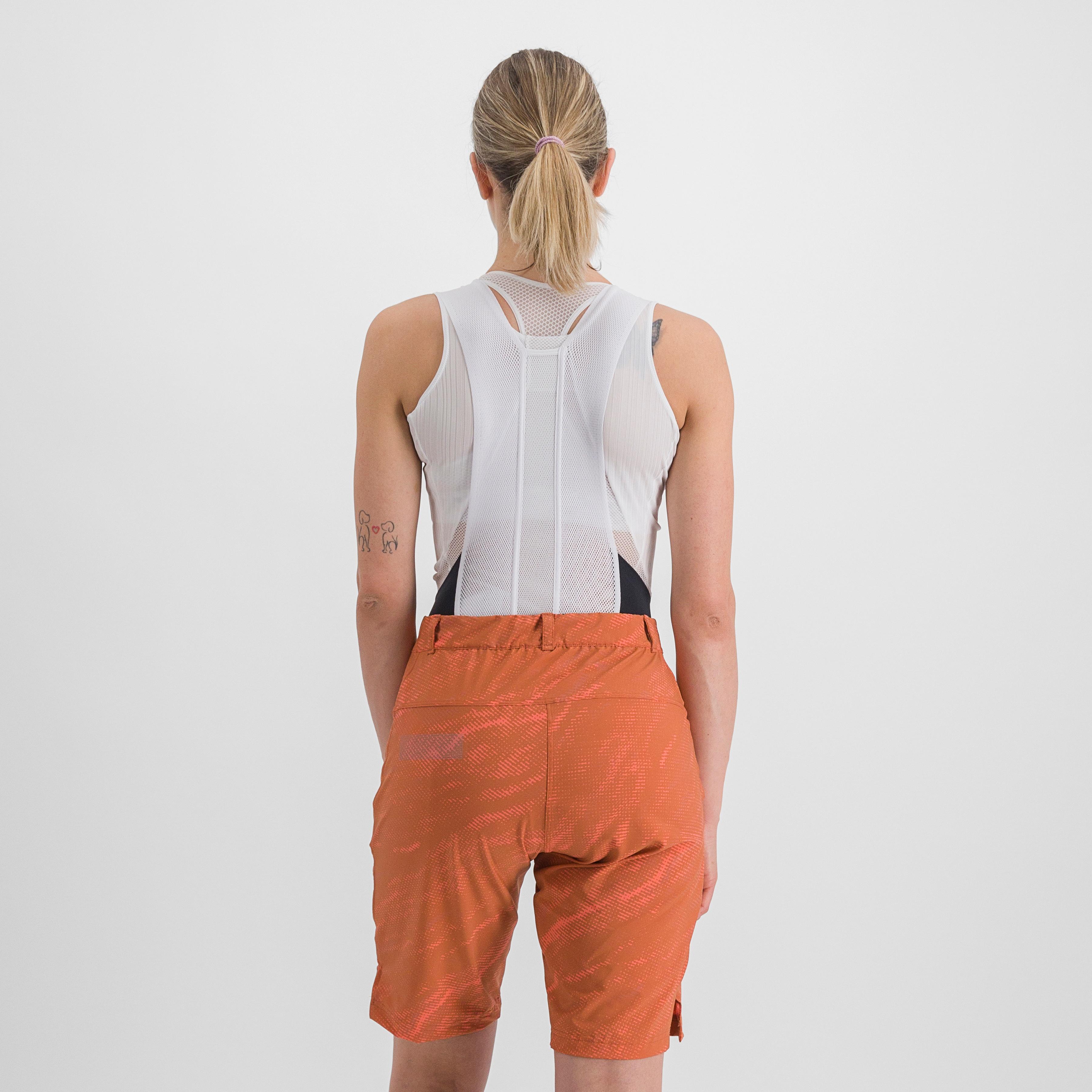 Cliff giara w overshort - cayenna red - sportful