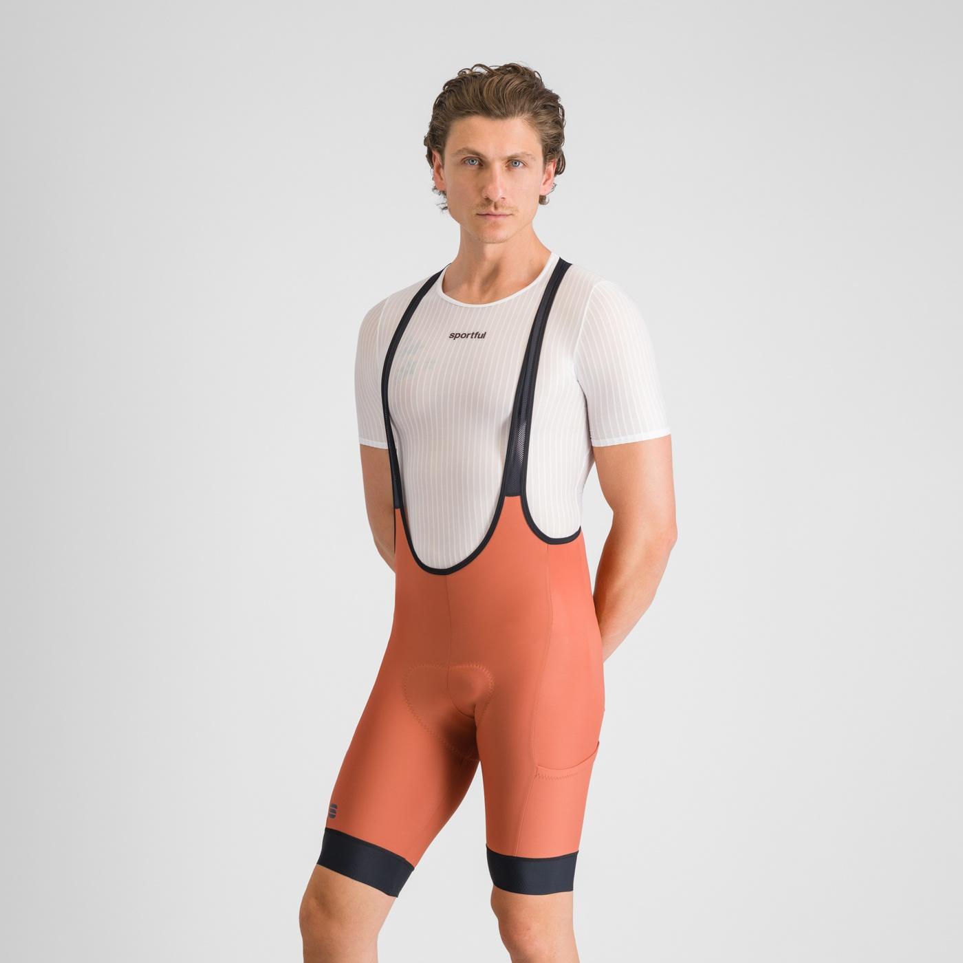 Giara 2 bibshort - sienna glow - sportful