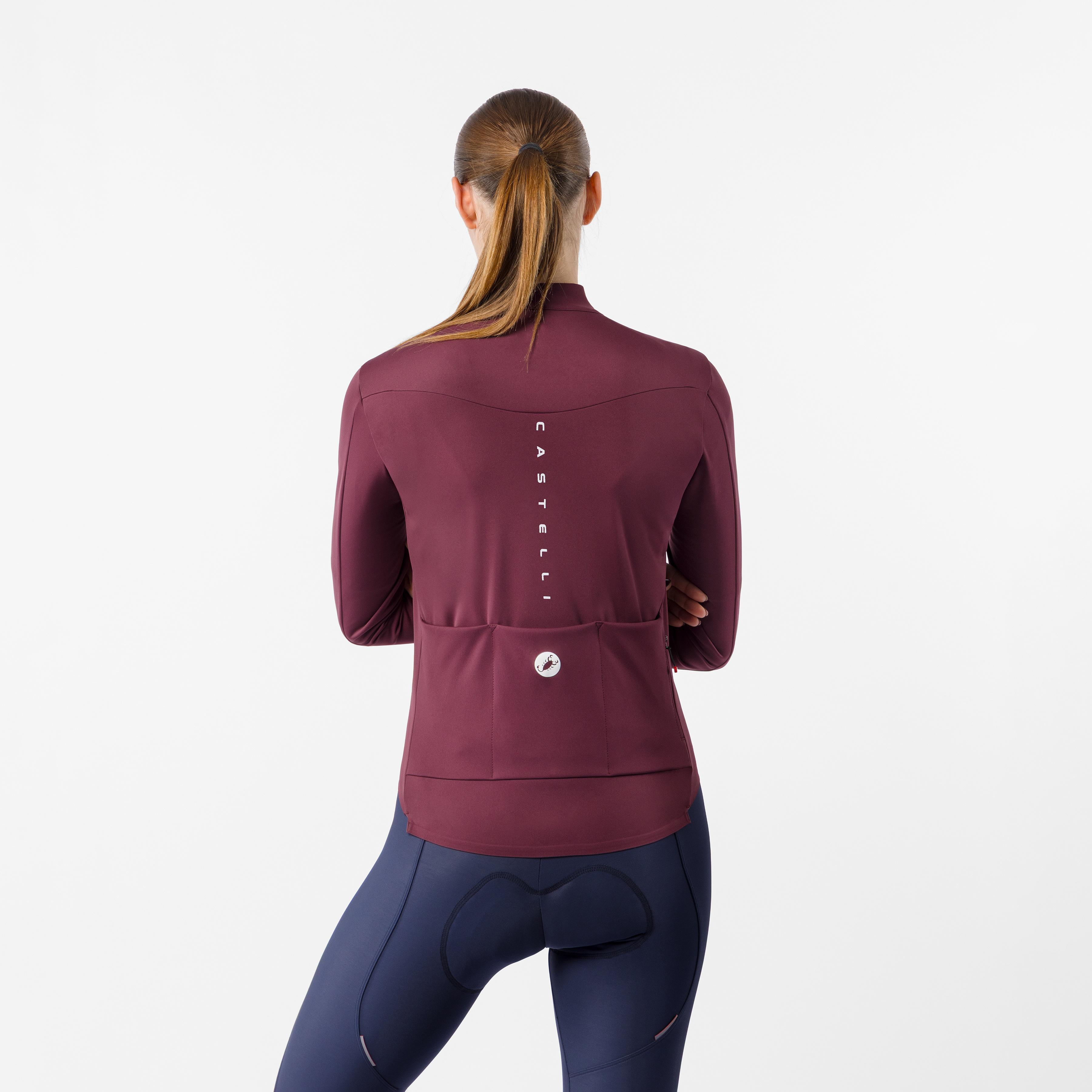 Sweetspot w jacket - deep bordeaux - castelli