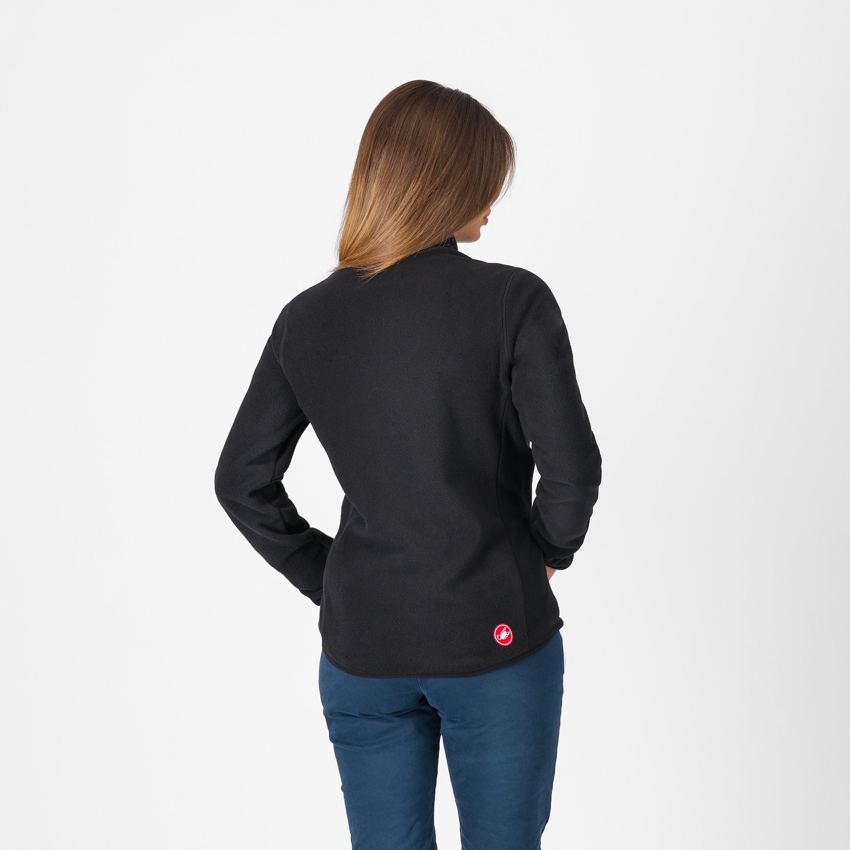 Classico w fleece jacket - black - castelli