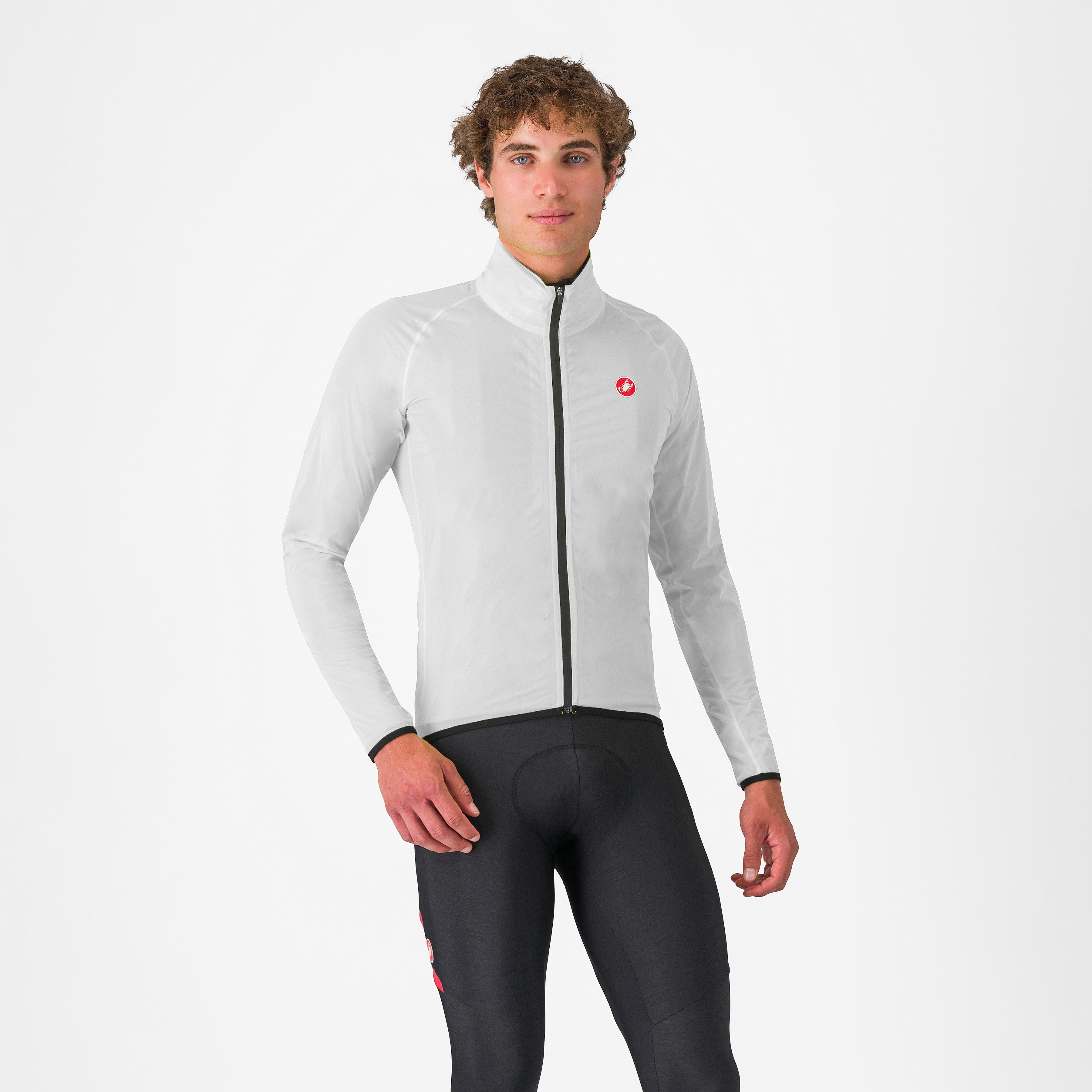 Squall shell jacket - silver gray/black - castelli