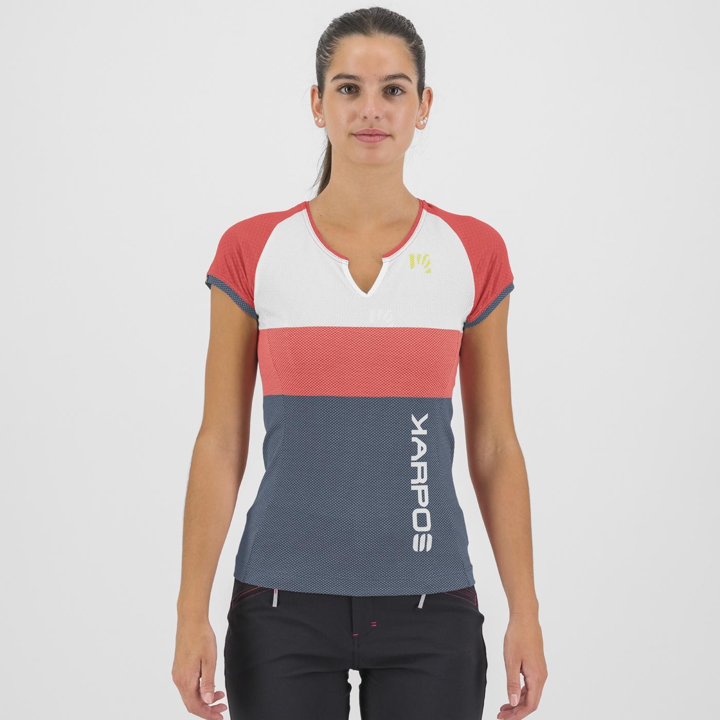Moved evo w jersey - hot coral/cloud dancer/vintage - karpos