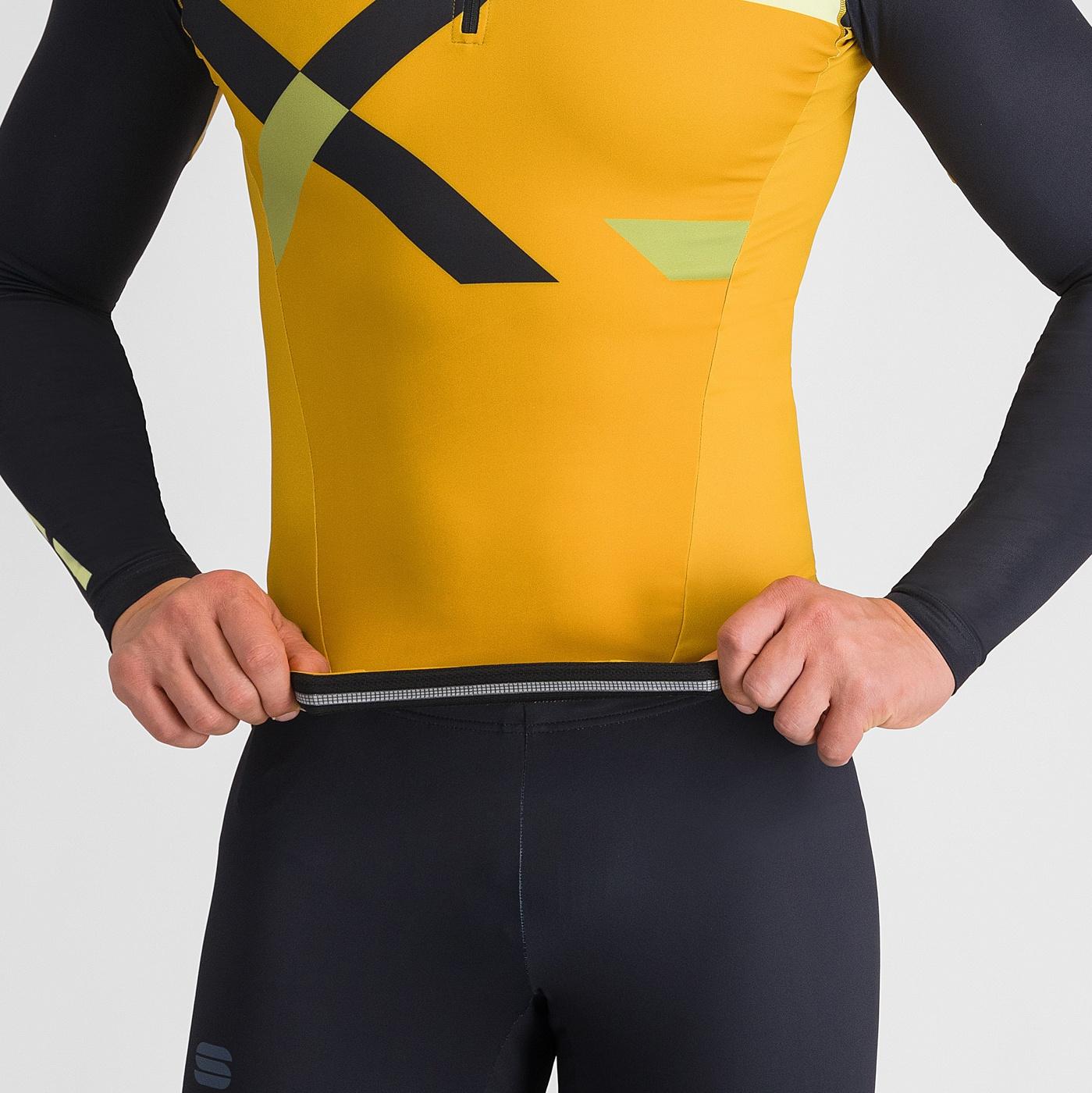 Squadra jersey - wood yellow/black - sportful