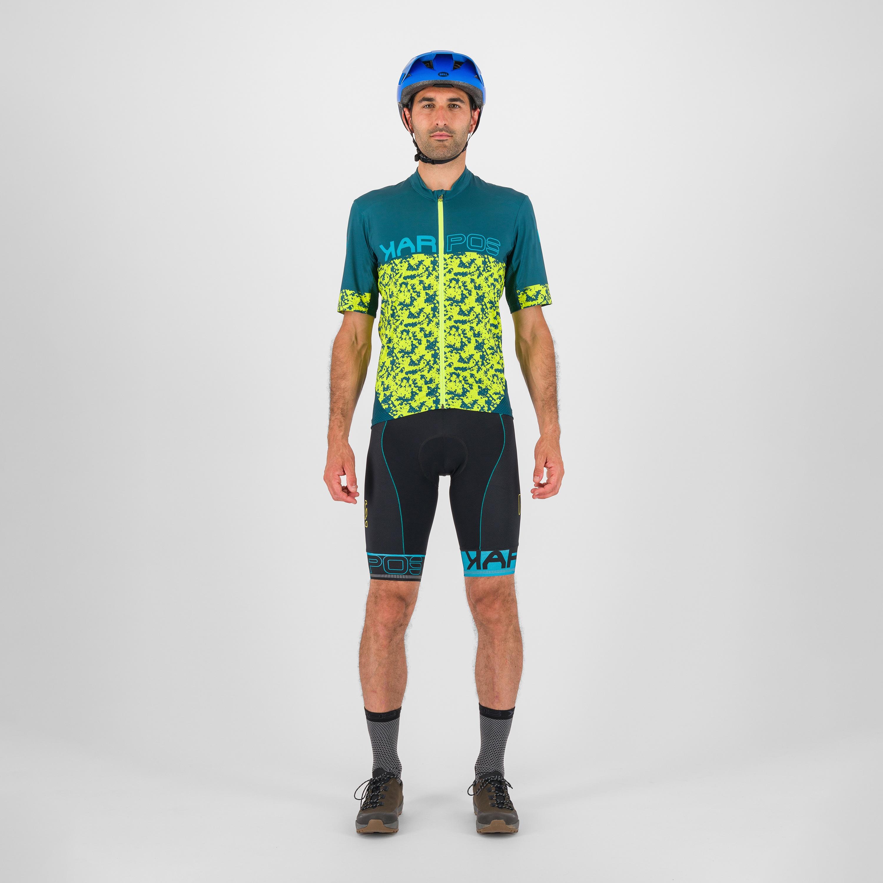Jump jersey - refl. pound/yellow fluo/enamel - karpos