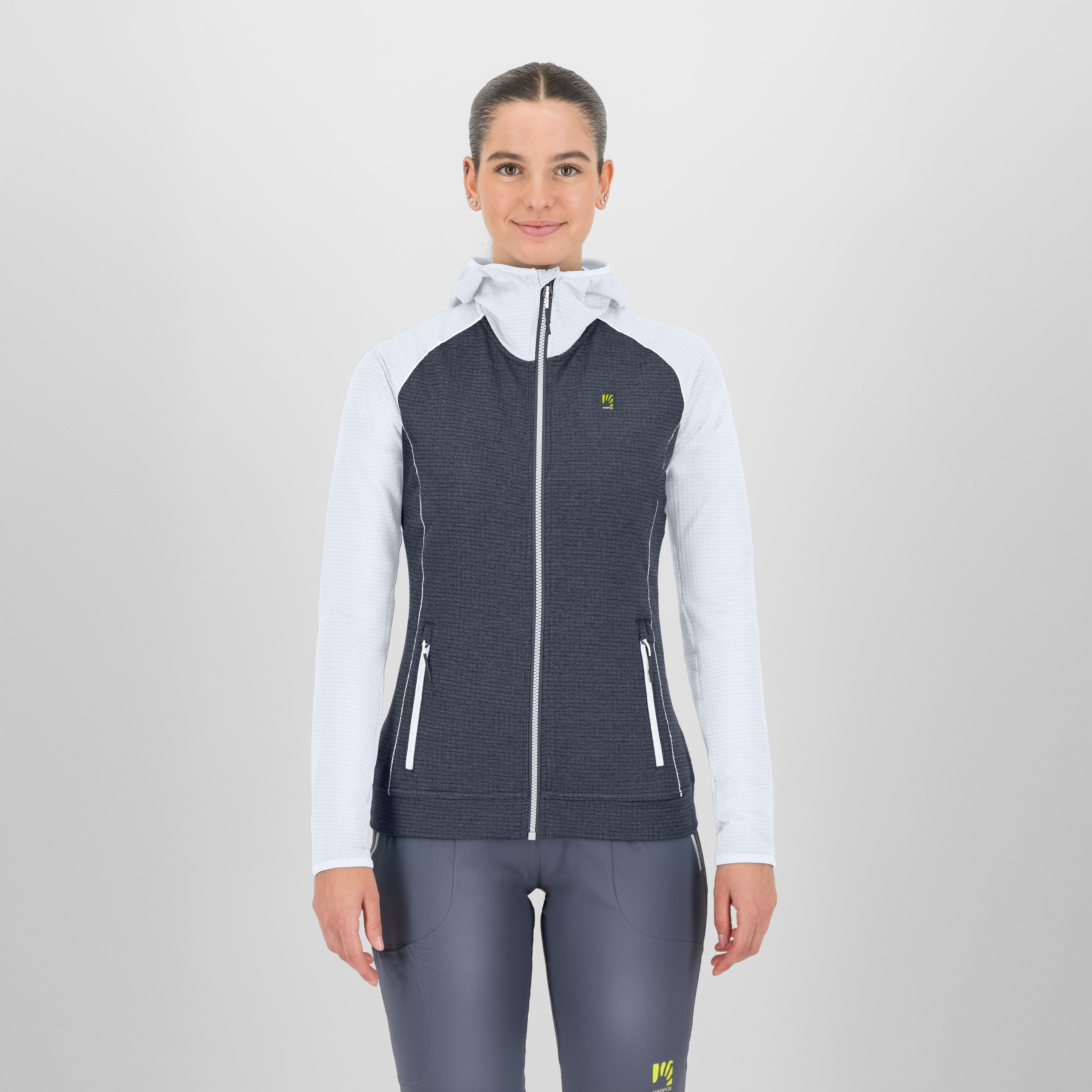 Ambrizzola w full-zip hoodie - ombre blue/bright white - karpos