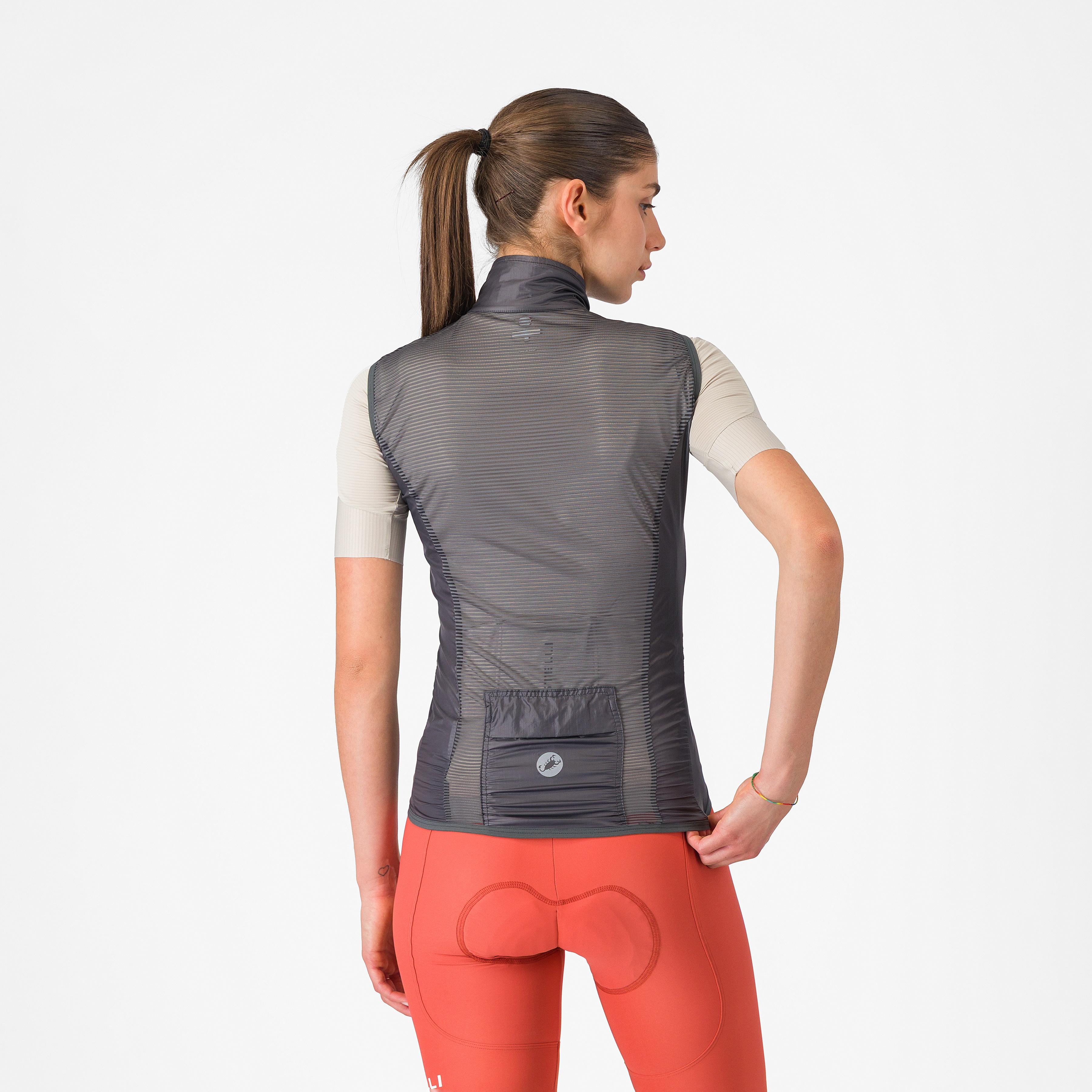 Aria 2 w vest - dark gray - castelli