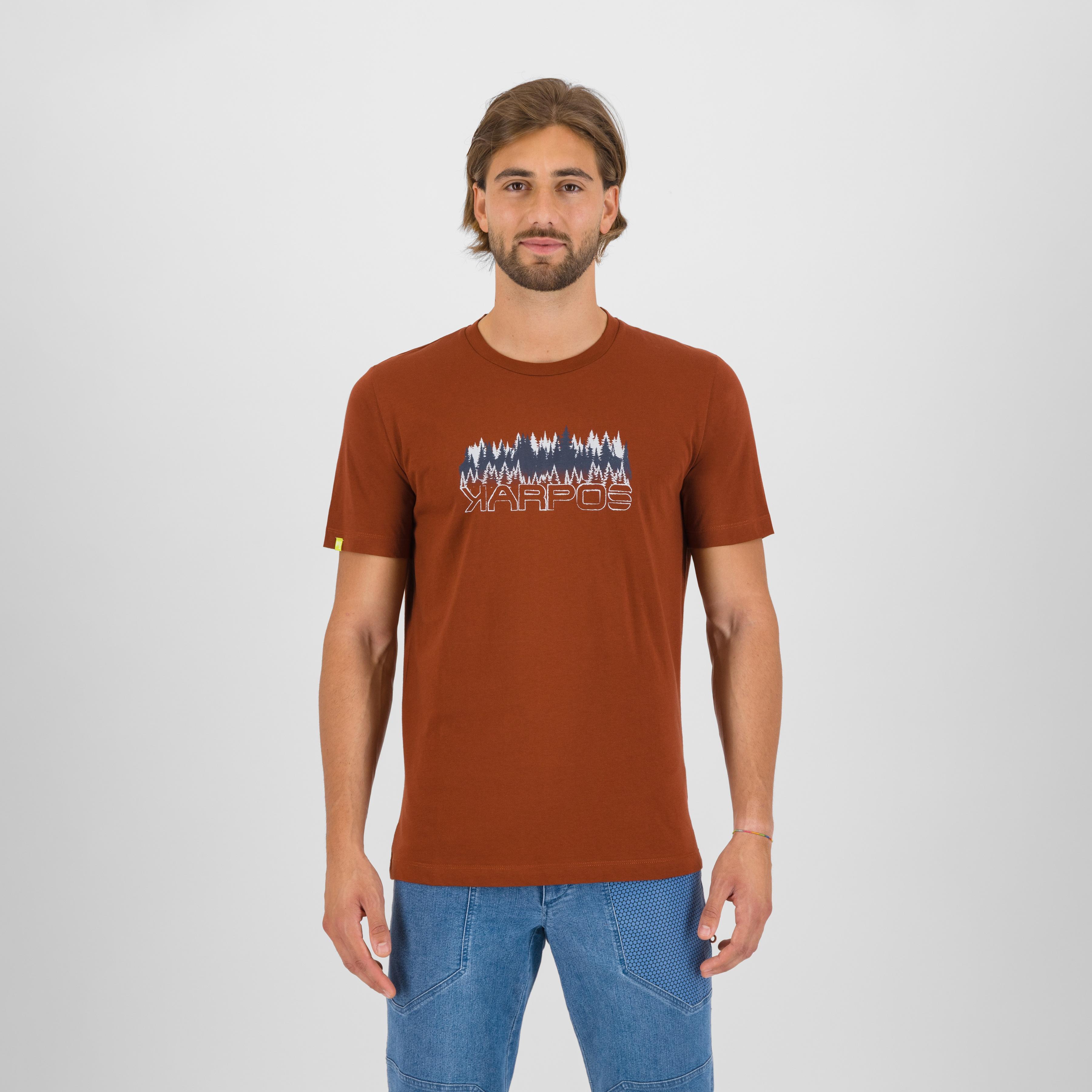 Bosco t-shirt - mahogany - karpos