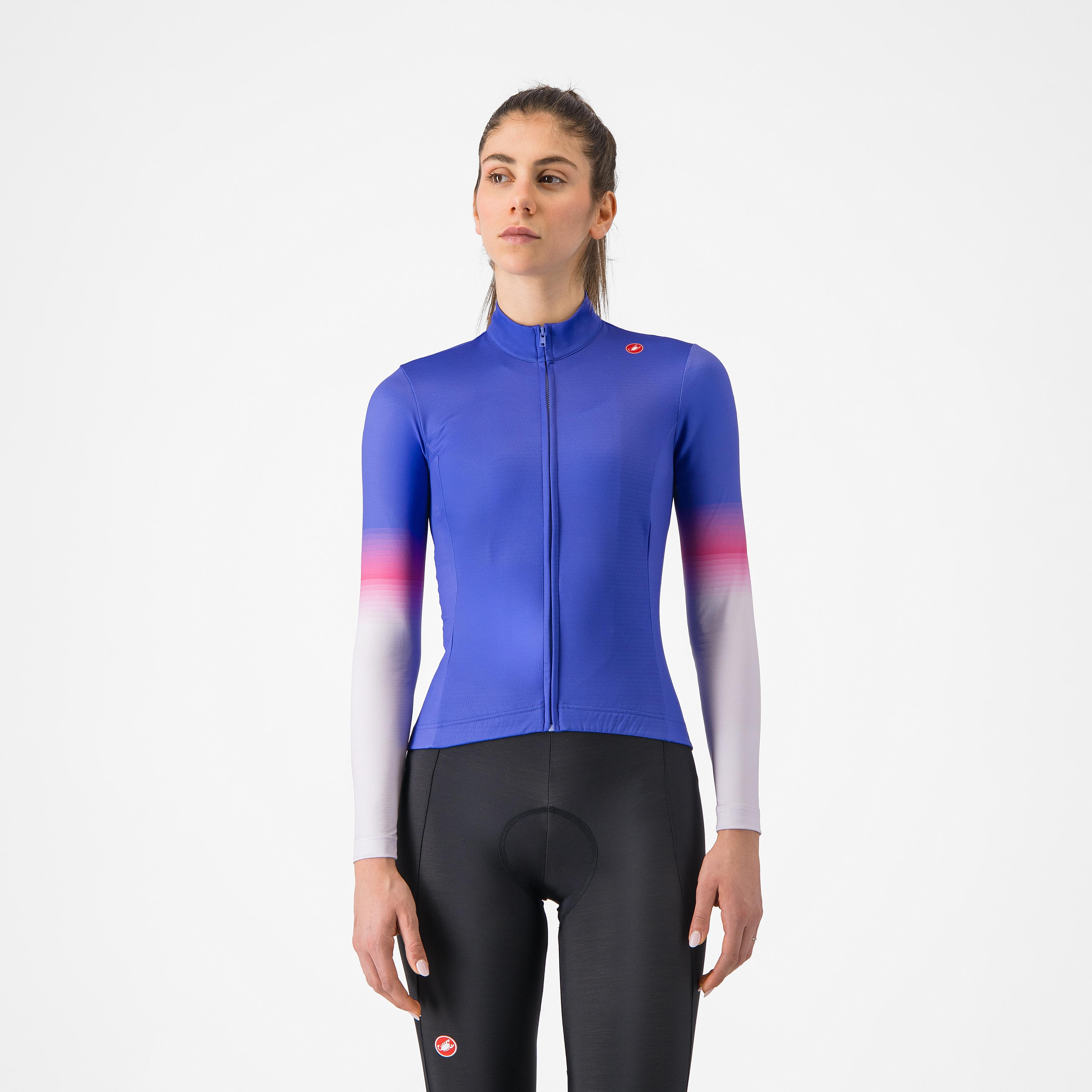 Corso thermal jersey - ultraviolet/purple mist-violet - castelli