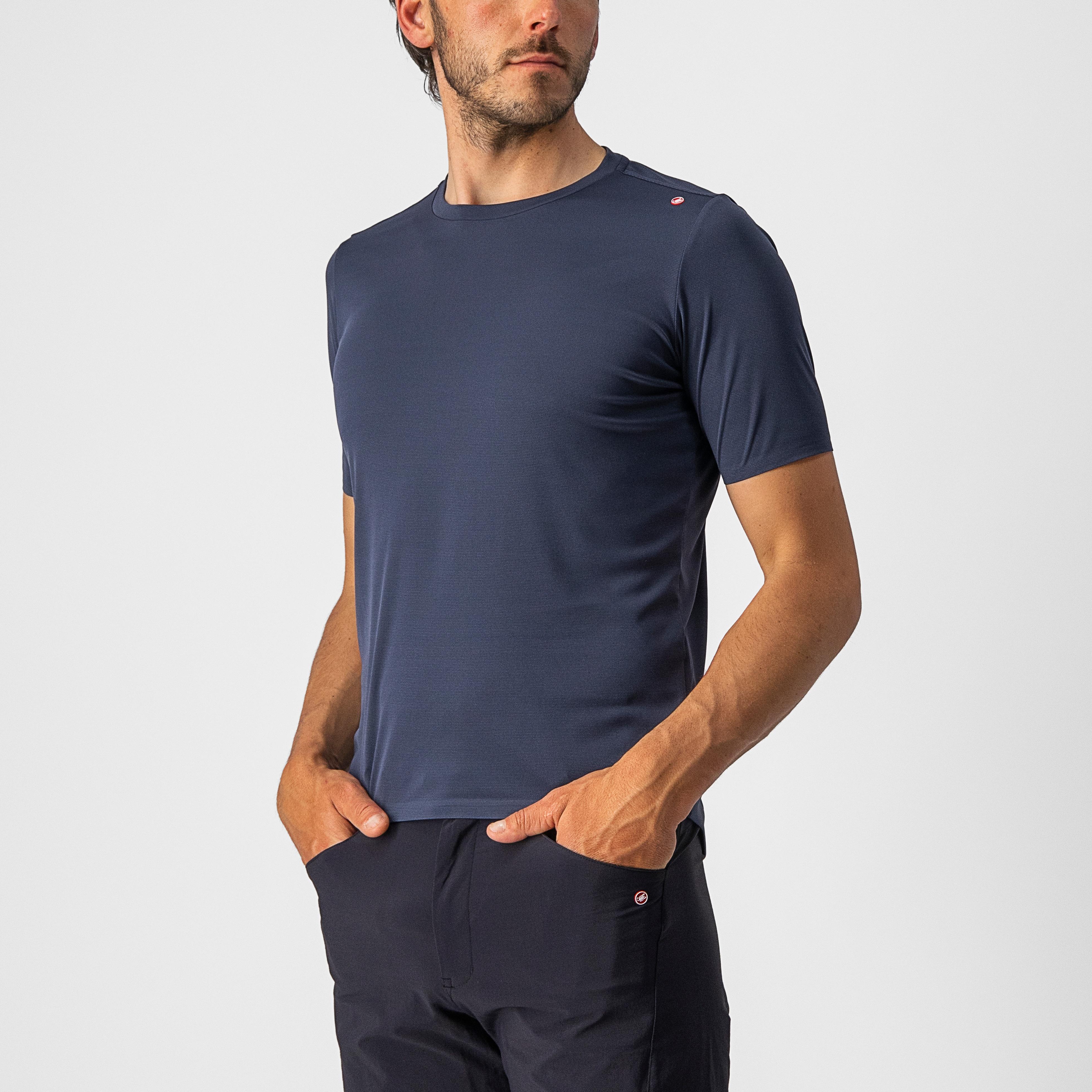 Tech 2 tee - savile blue - castelli