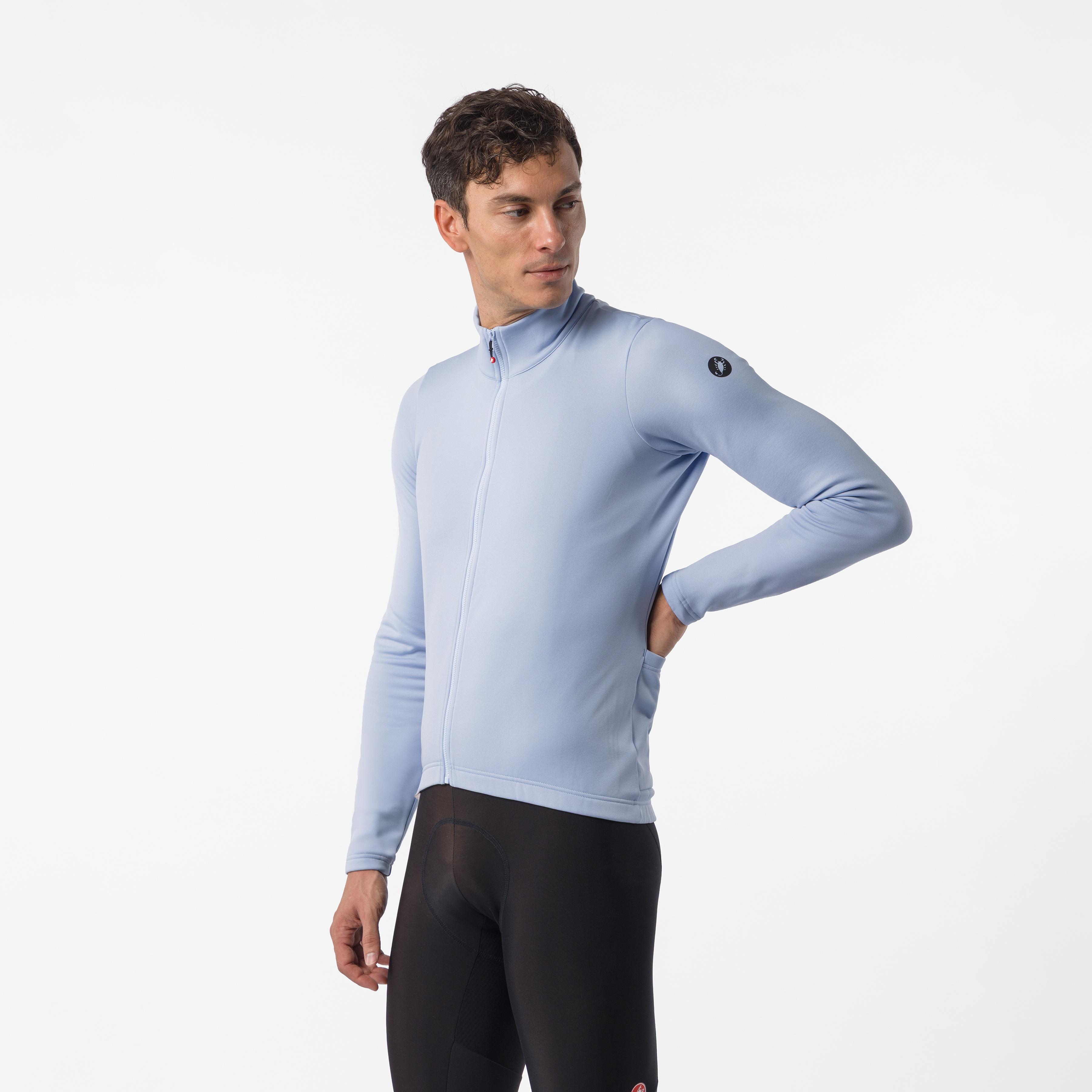 Competizione thermal ls jersey - steel fade - castelli