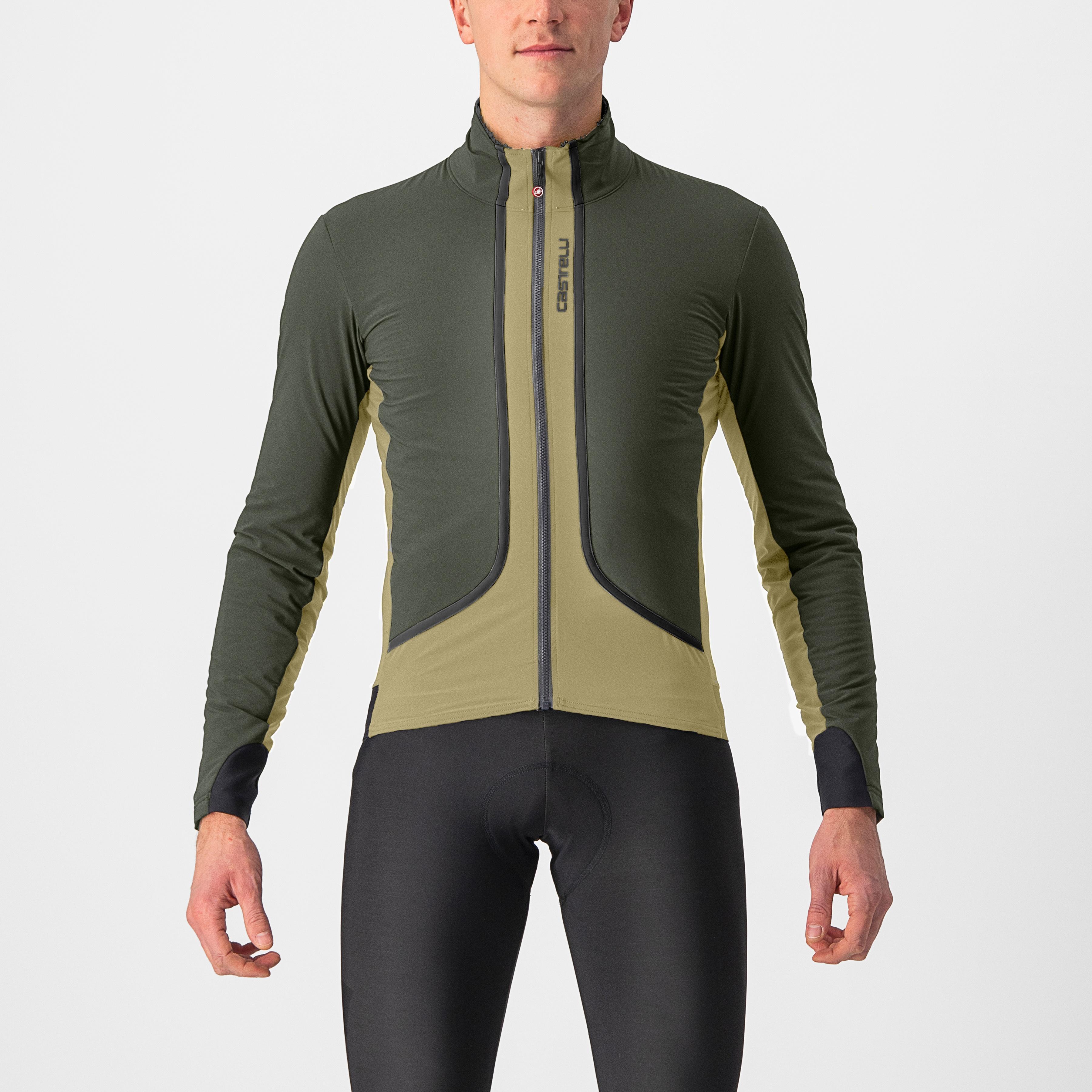 Flight jacket air - green tea/military green-black - castelli