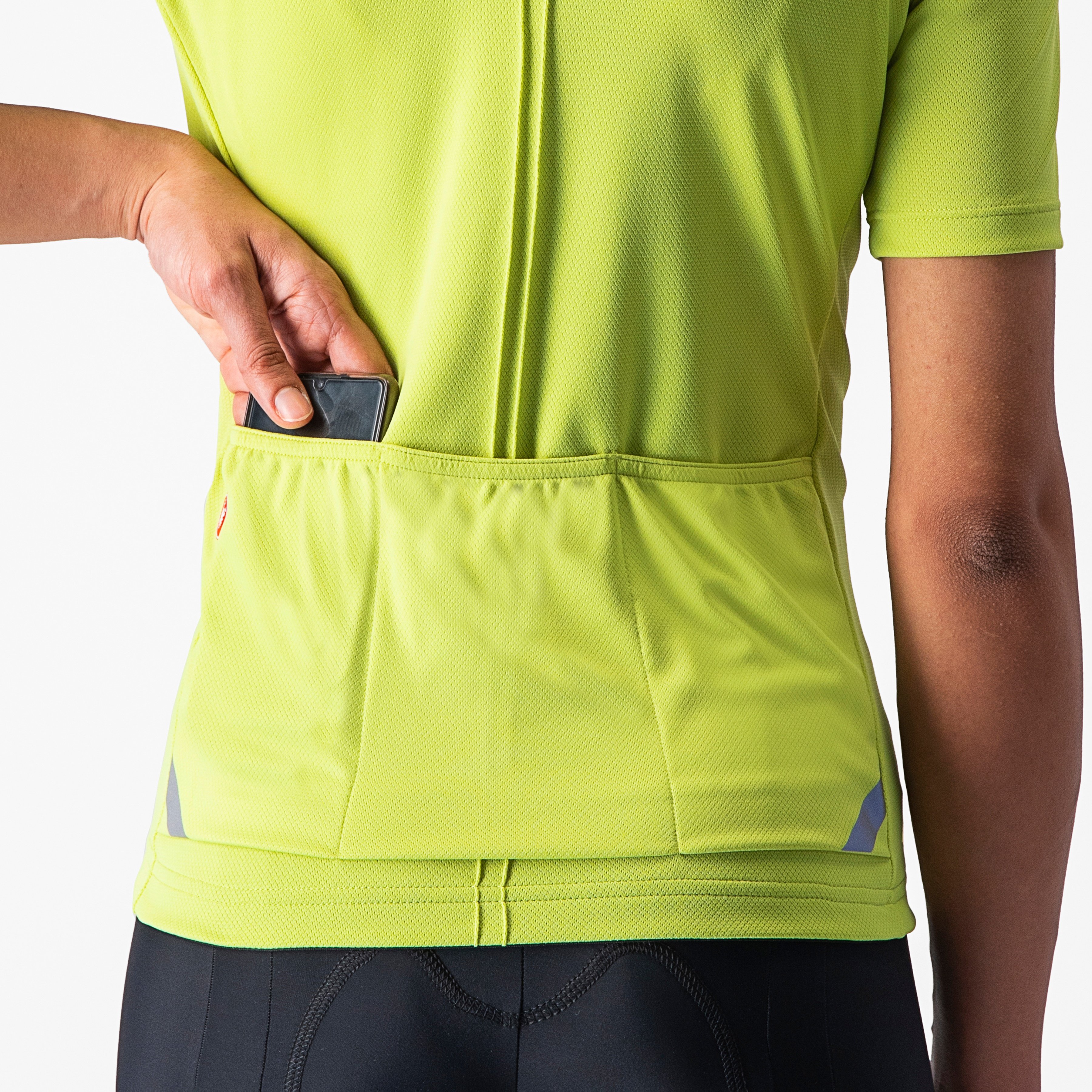 Anima 4 jersey - bright lime - castelli