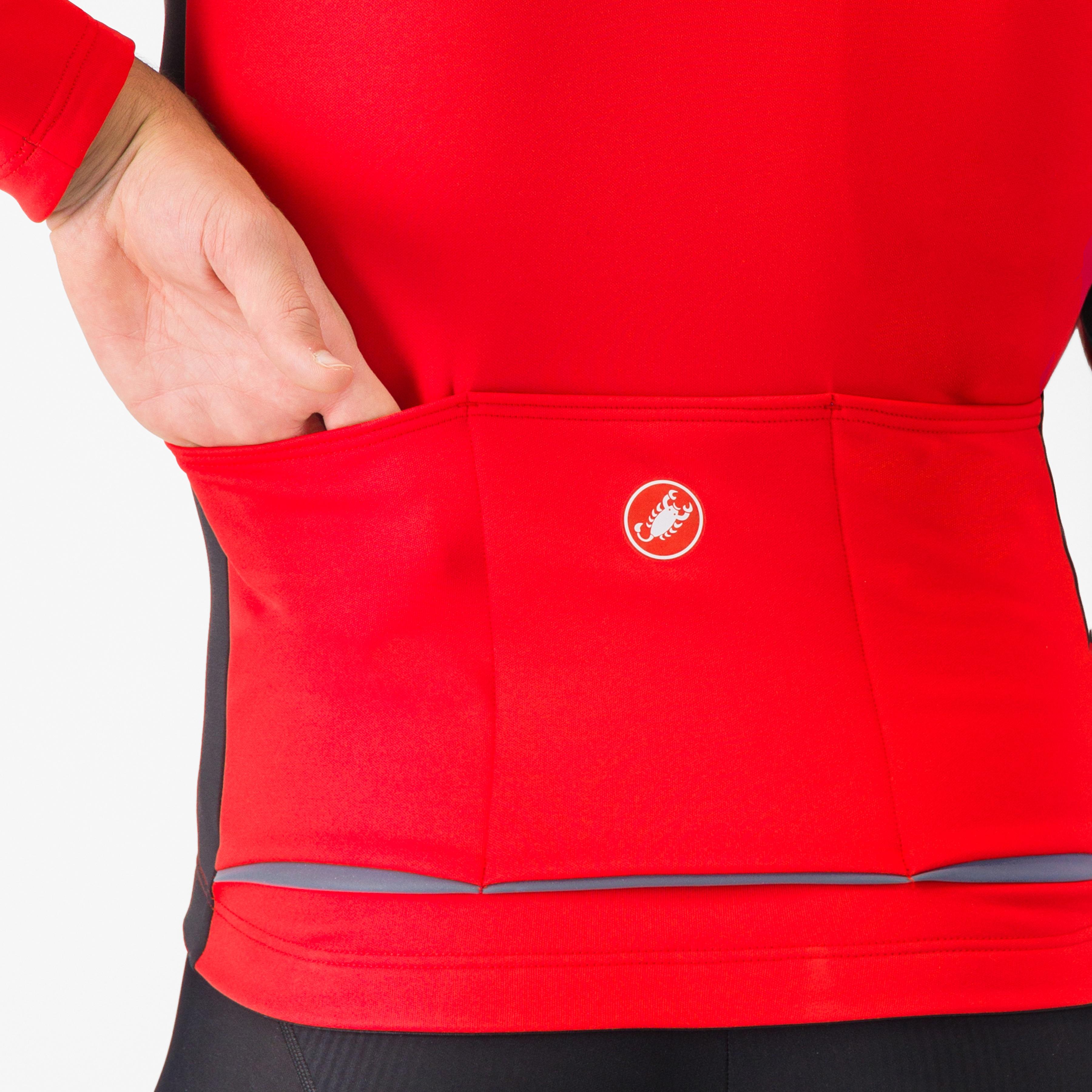 Entrata 2 jacket - red/black - castelli